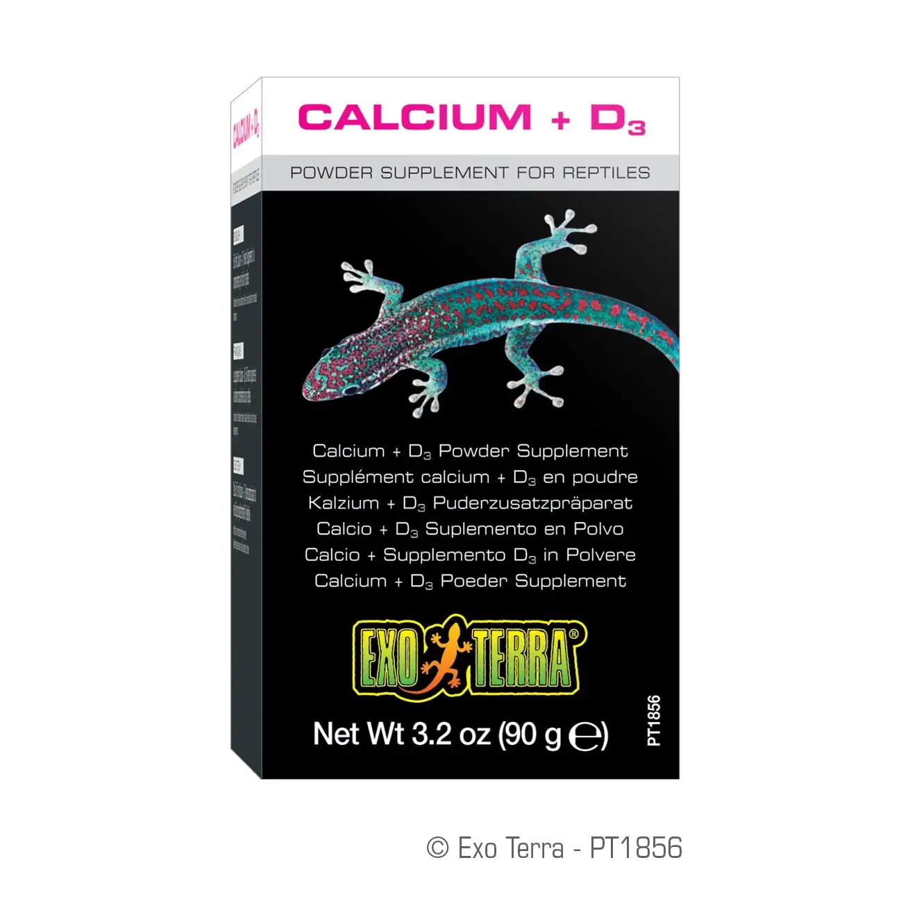 Exo Terra Reptile Calcium and Vitamin D3. 3.2-Ounce