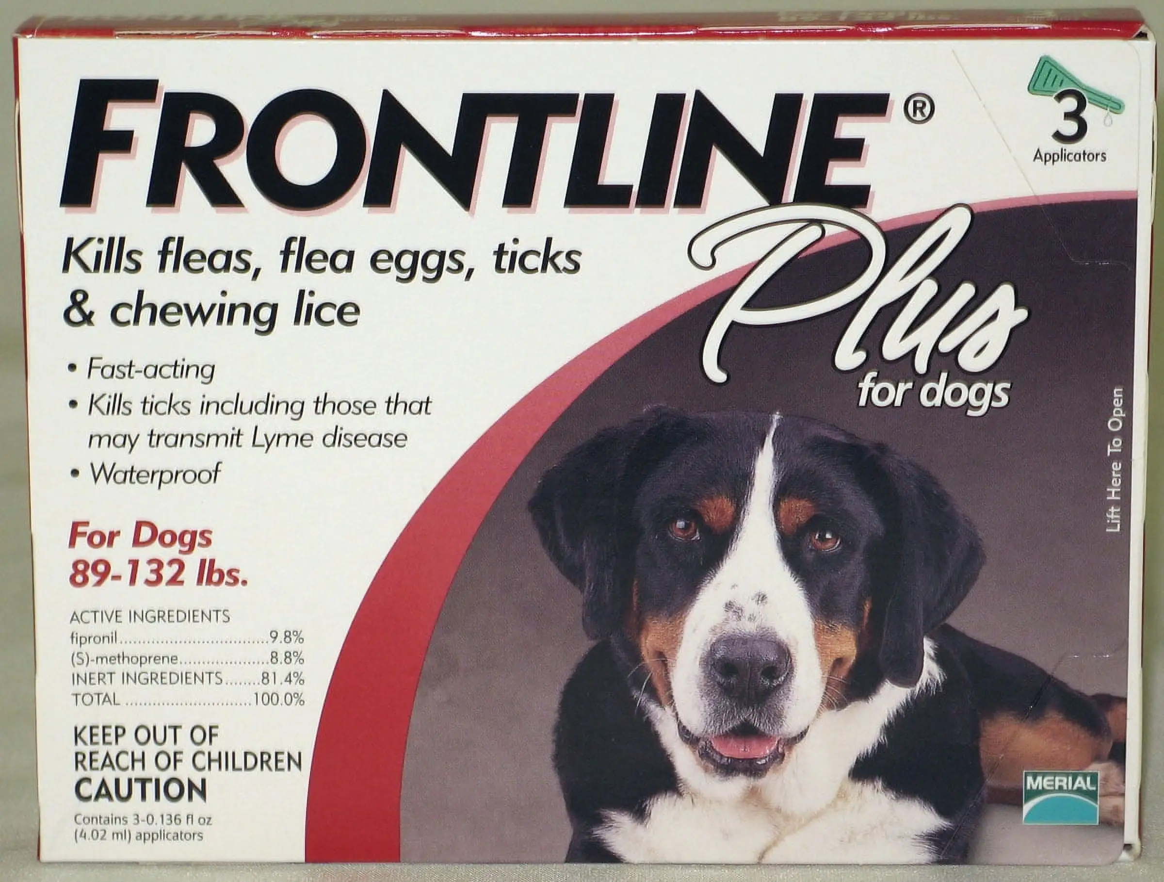 F.c.e. Inc D-Frontline Plus Dog 88-132 Lb/3 Pk