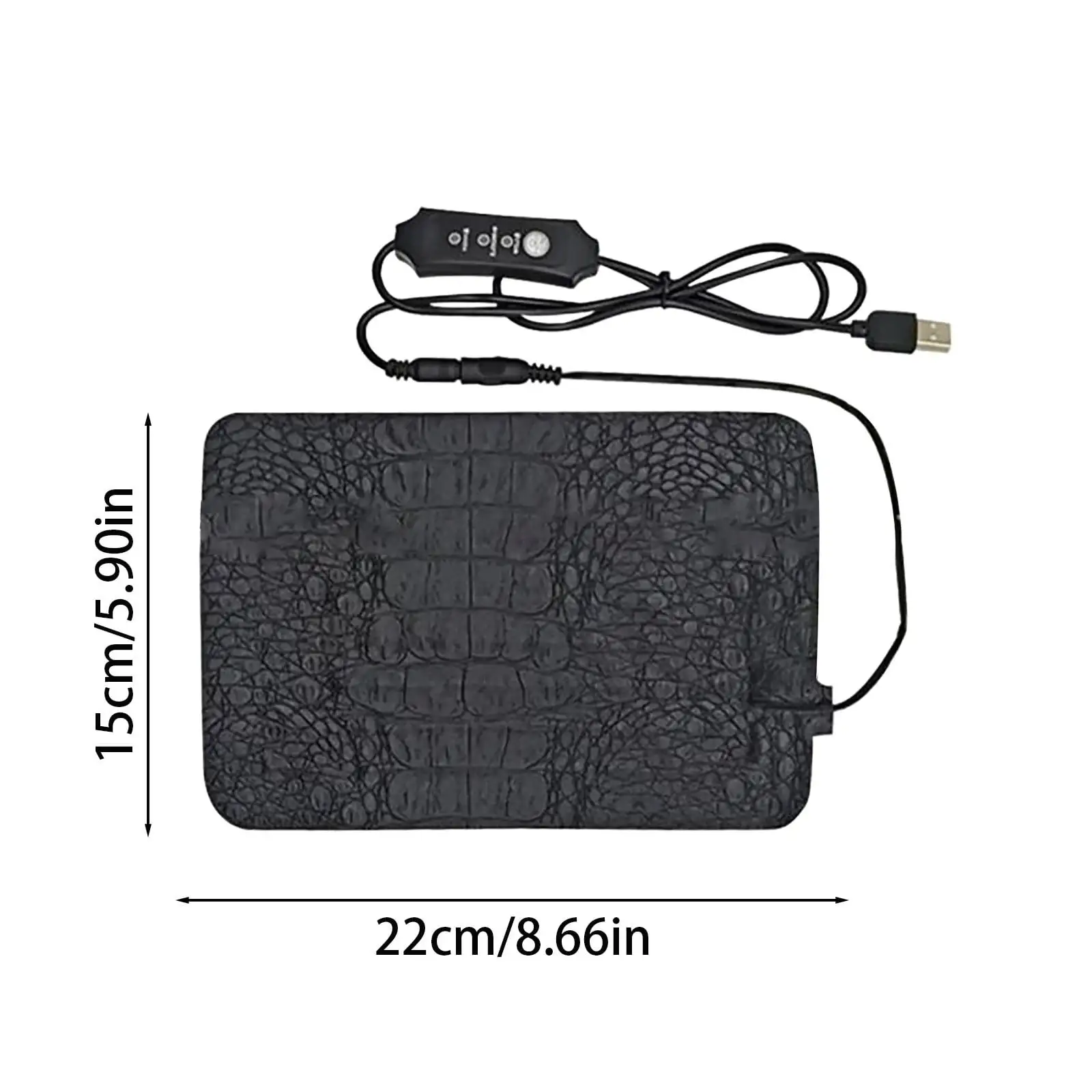 FHKOEGHS Whelping Kits USB Heating Pad Leather Climbing Pet Heating Pad Scratching Peptile Insulation Pad Three Of Temperature Adjustment