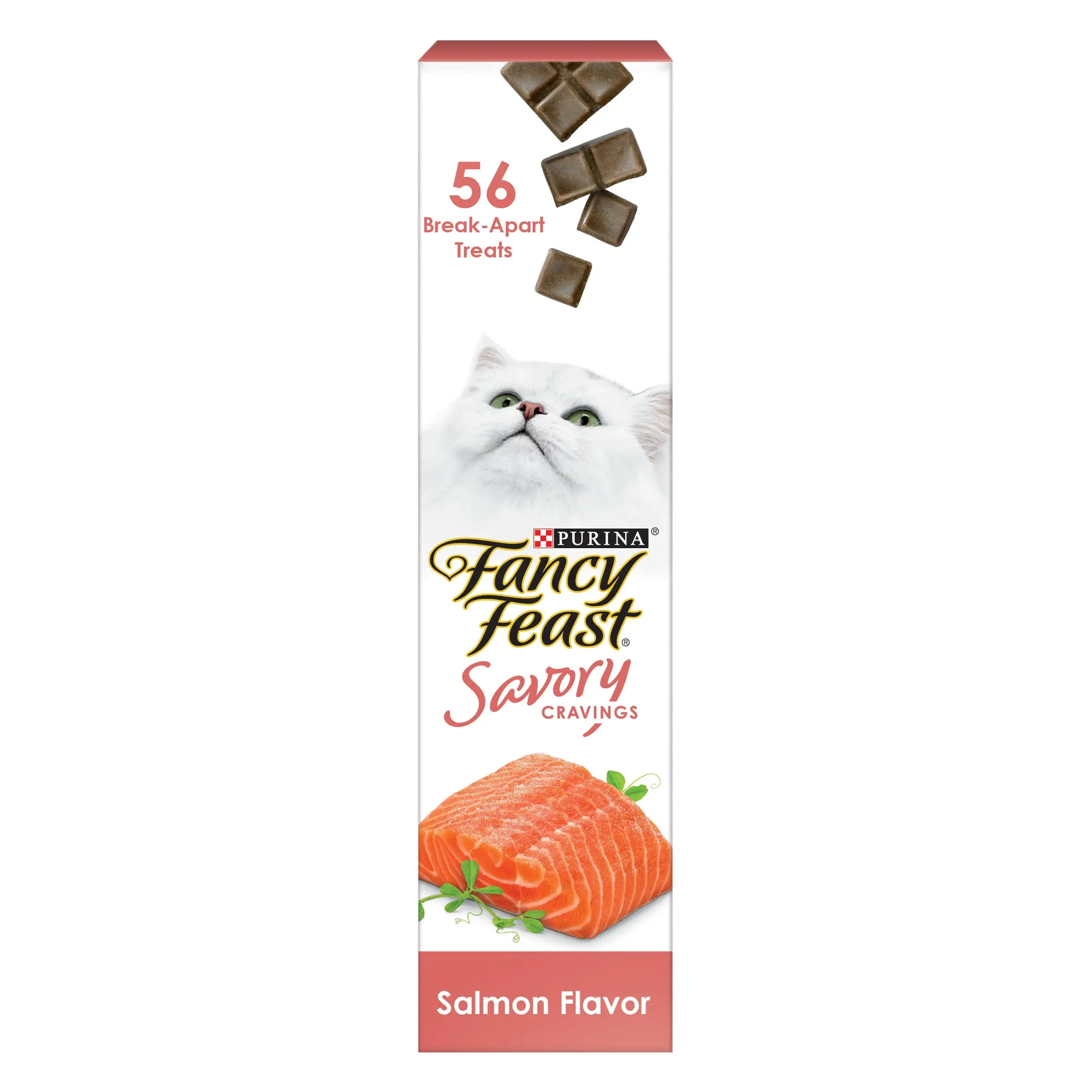 Fancy Feast Limited Ingredient Cat Treats. Savory Cravings Salmon Flavor. 1 oz. Box