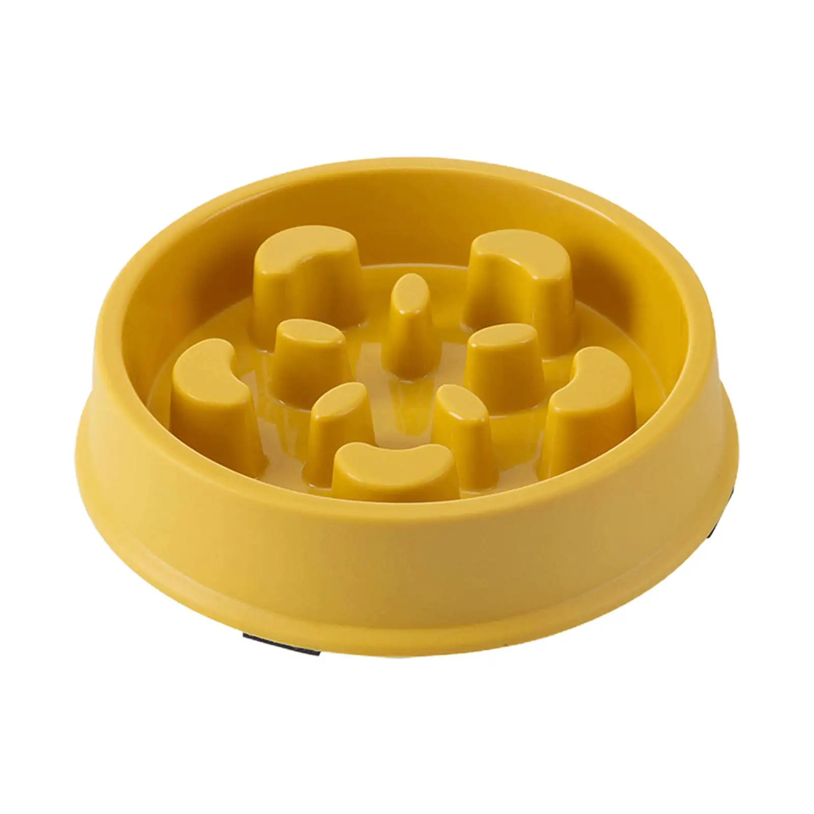 Feierber Dog Bowls Pets Slow Feeder Dog Bowl Anti-Choking Puzzle Dog Food Bowls Plastic Dog Bowls for Small Medium Large Size Puppy