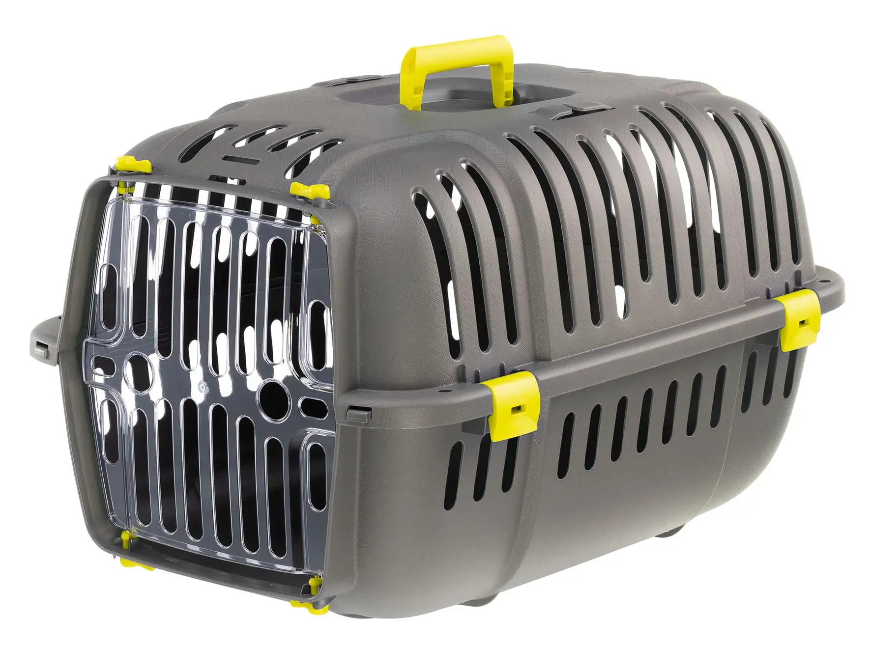 Ferplast Jet Pet Carrier: Value Dog Carrier Suitable for XS Dog Breeds & Small Cats. 22L x 14.5W x 13H inches. Green