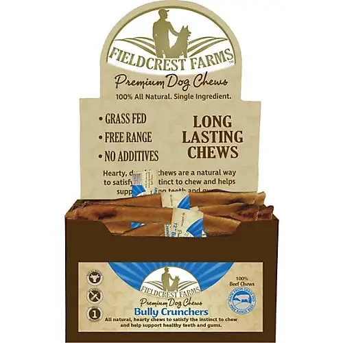 Fieldcrest Farms Bully Crunchers 100% Beef Chews