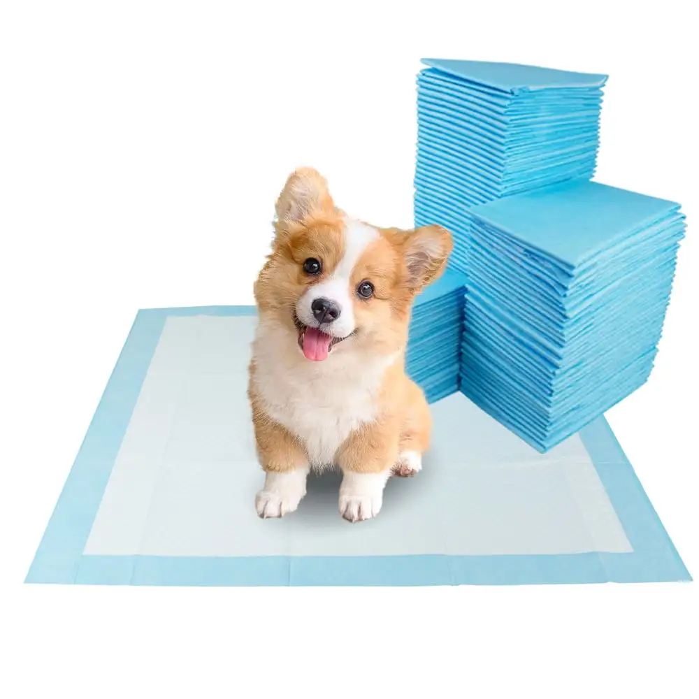 Fluffy Ventures Pet Dog and Puppy Pee Training Pads. Disposible Potty Pads. Extra Large 28 x 34 - 20 Count