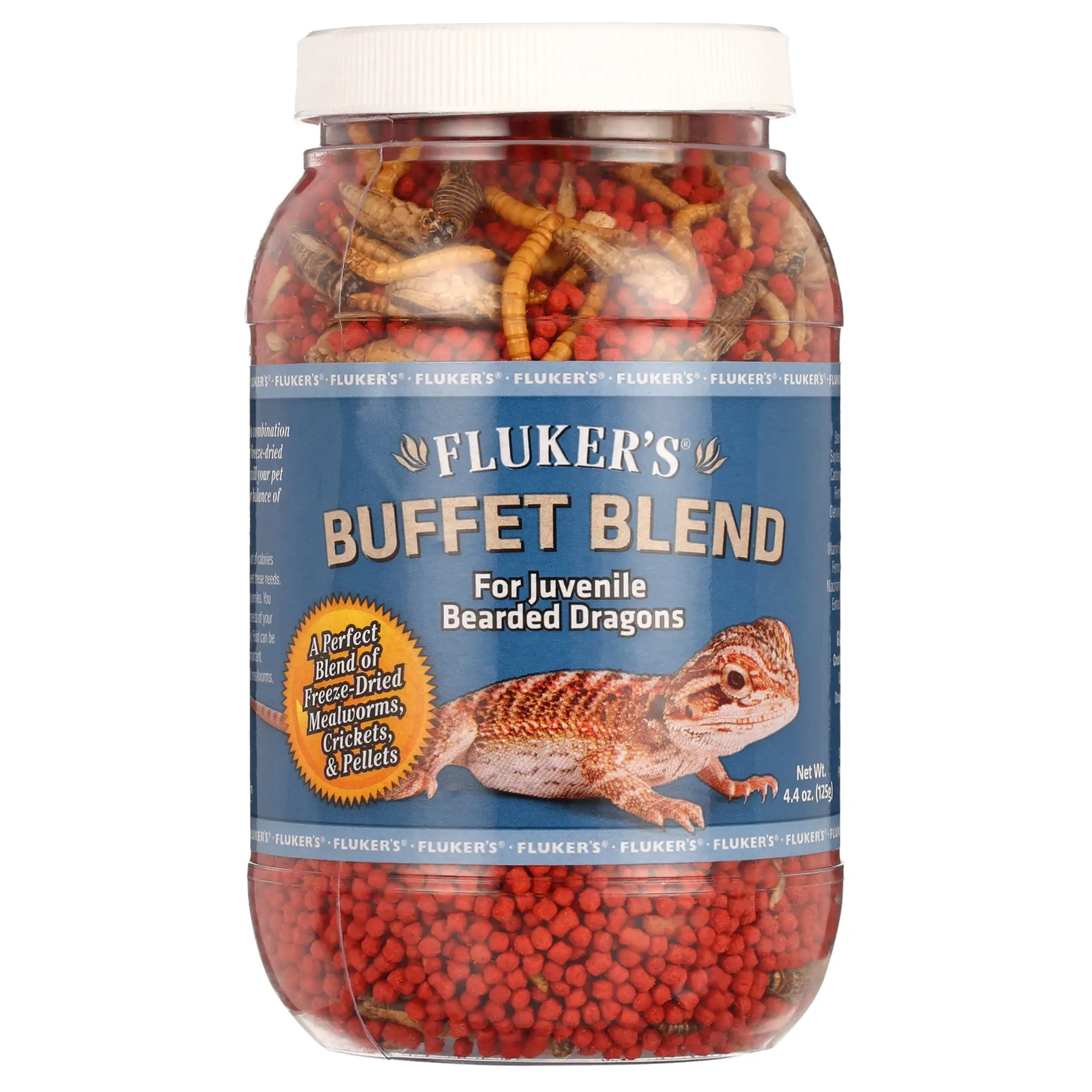 Fluker's Juvenile Bearded Dragon Buffet Blend (4.4oz)