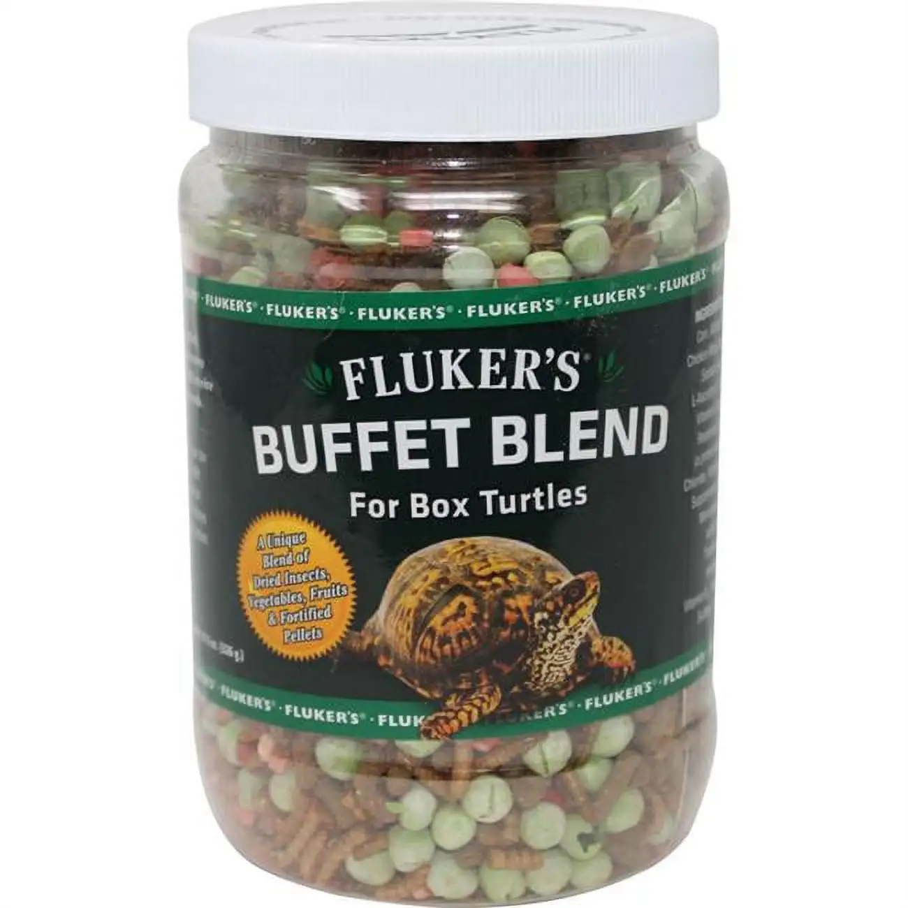 Flukers 70027 11.5 oz Box Turtle Buffet Blend