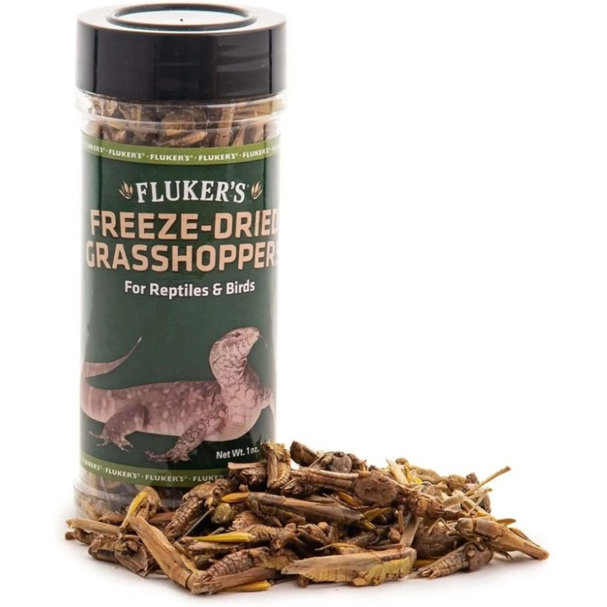 Flukers Freeze-Dried Grasshoppers for Reptiles and Birds