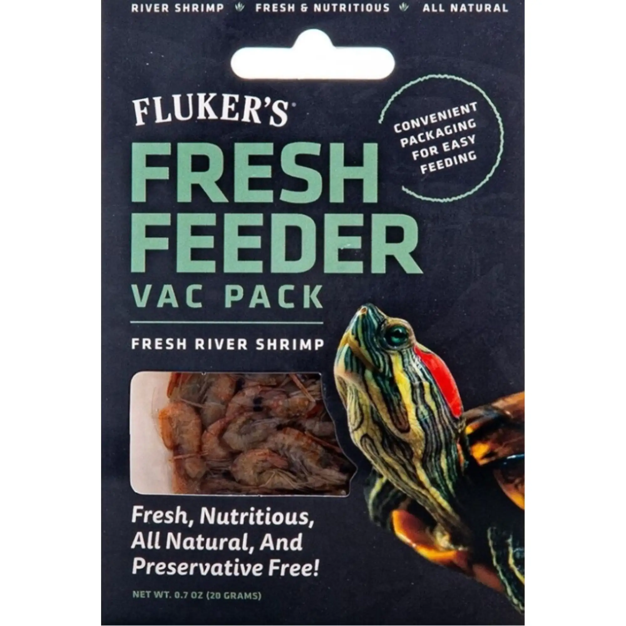 Flukers Fresh Feeder Vac Pack Aquatic Shrimp for Reptiles