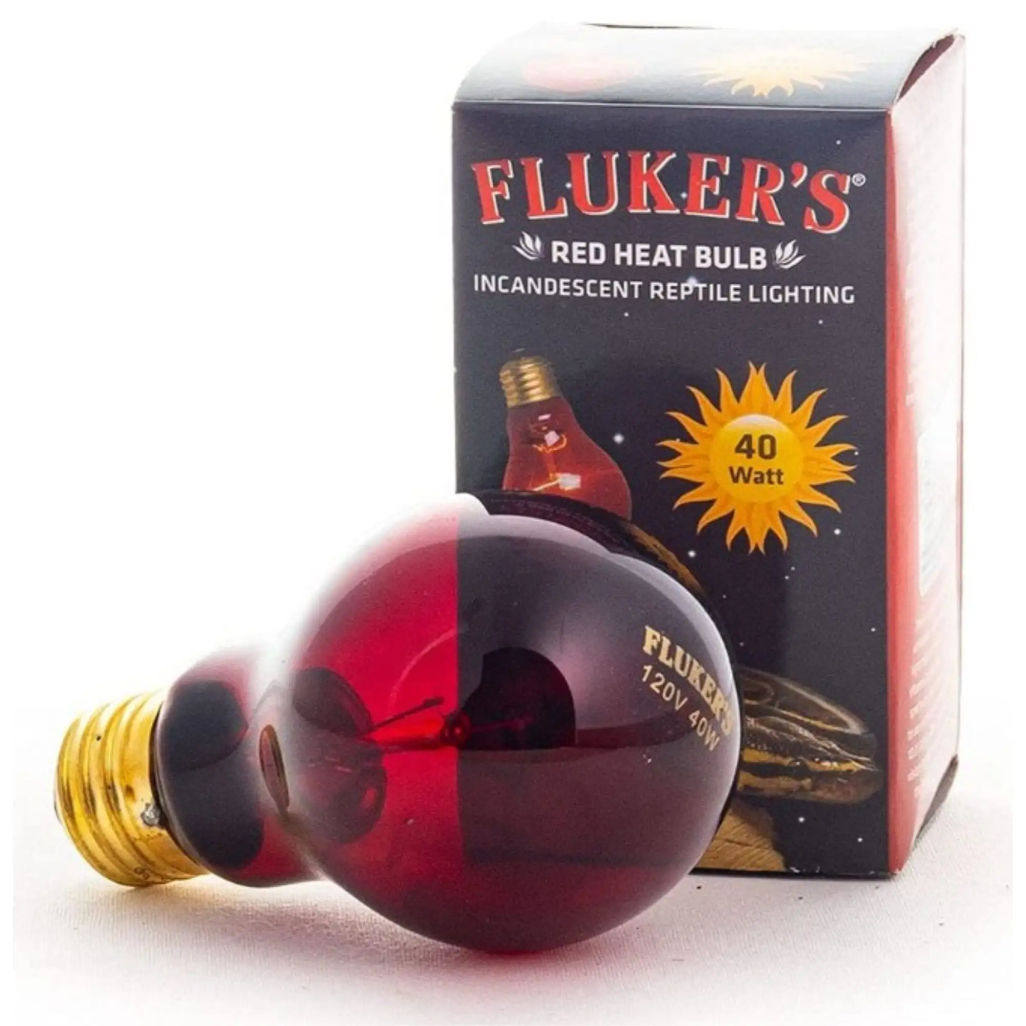 Flukers Red Heat Bulb Incandescent Reptile Light