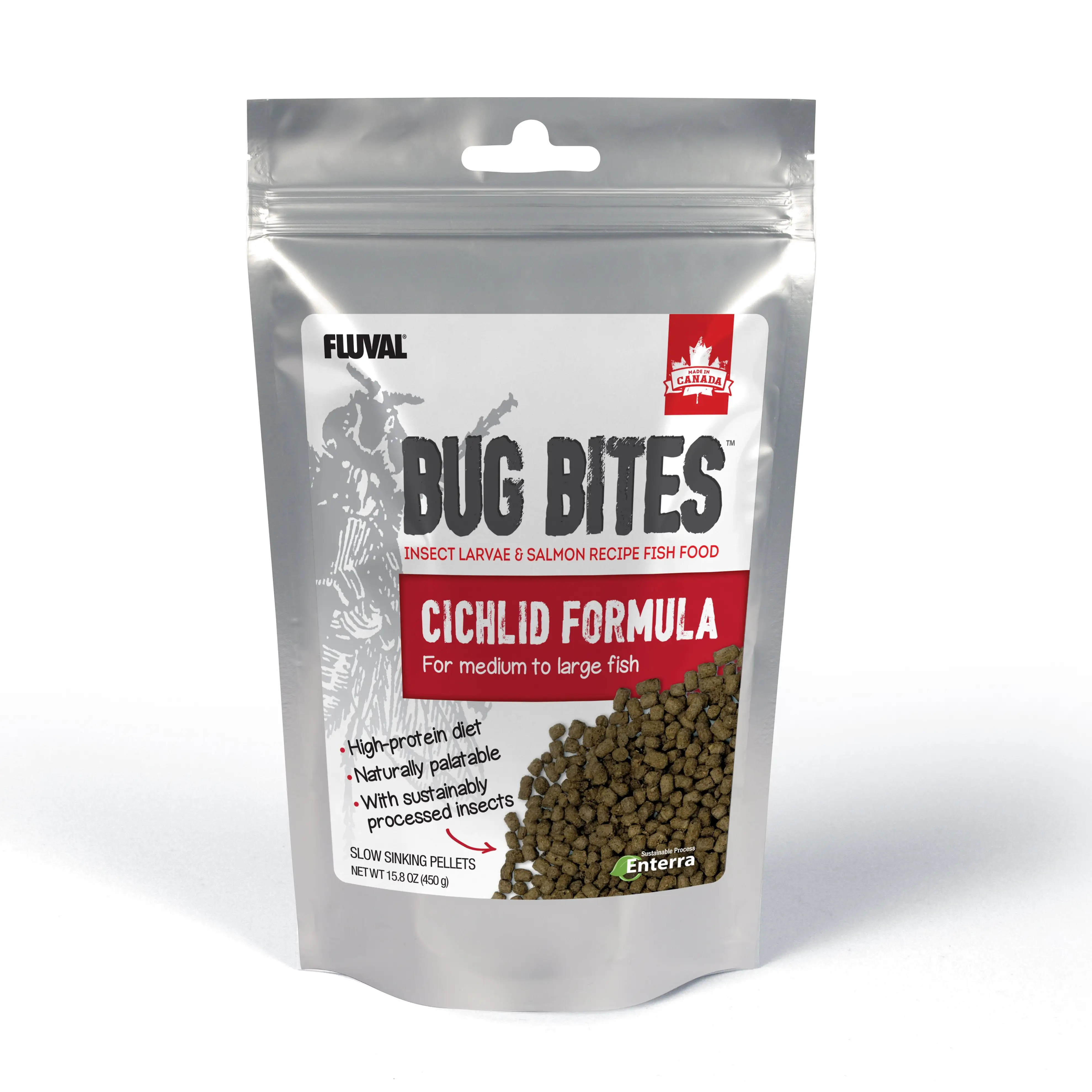 Fluval Bug Bites Granules Medium-Large Cichlids