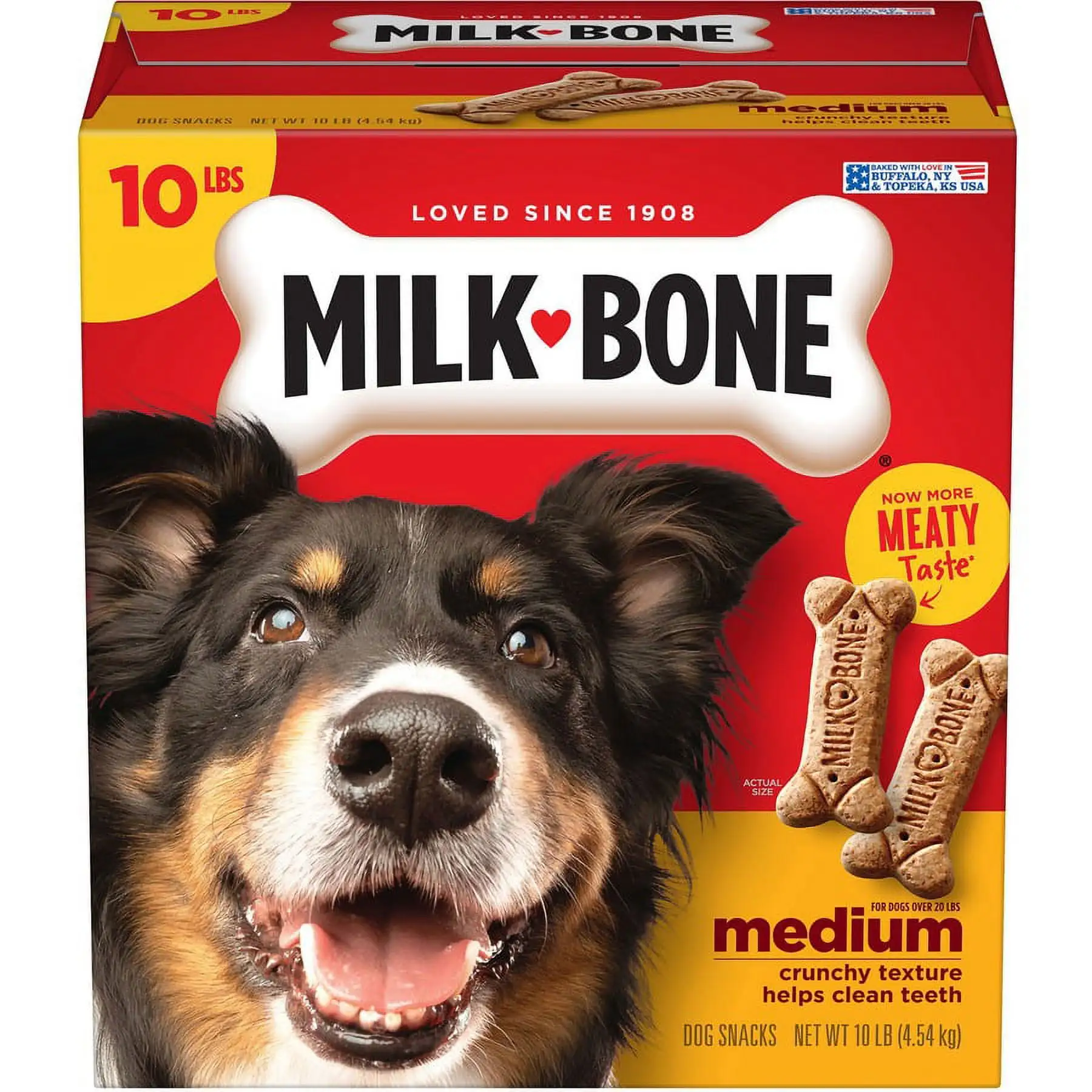 Folgers; Milk-Bone Original Dog Treats - For Dog - Bone - Milk Flavor | Bundle of 5 Boxes