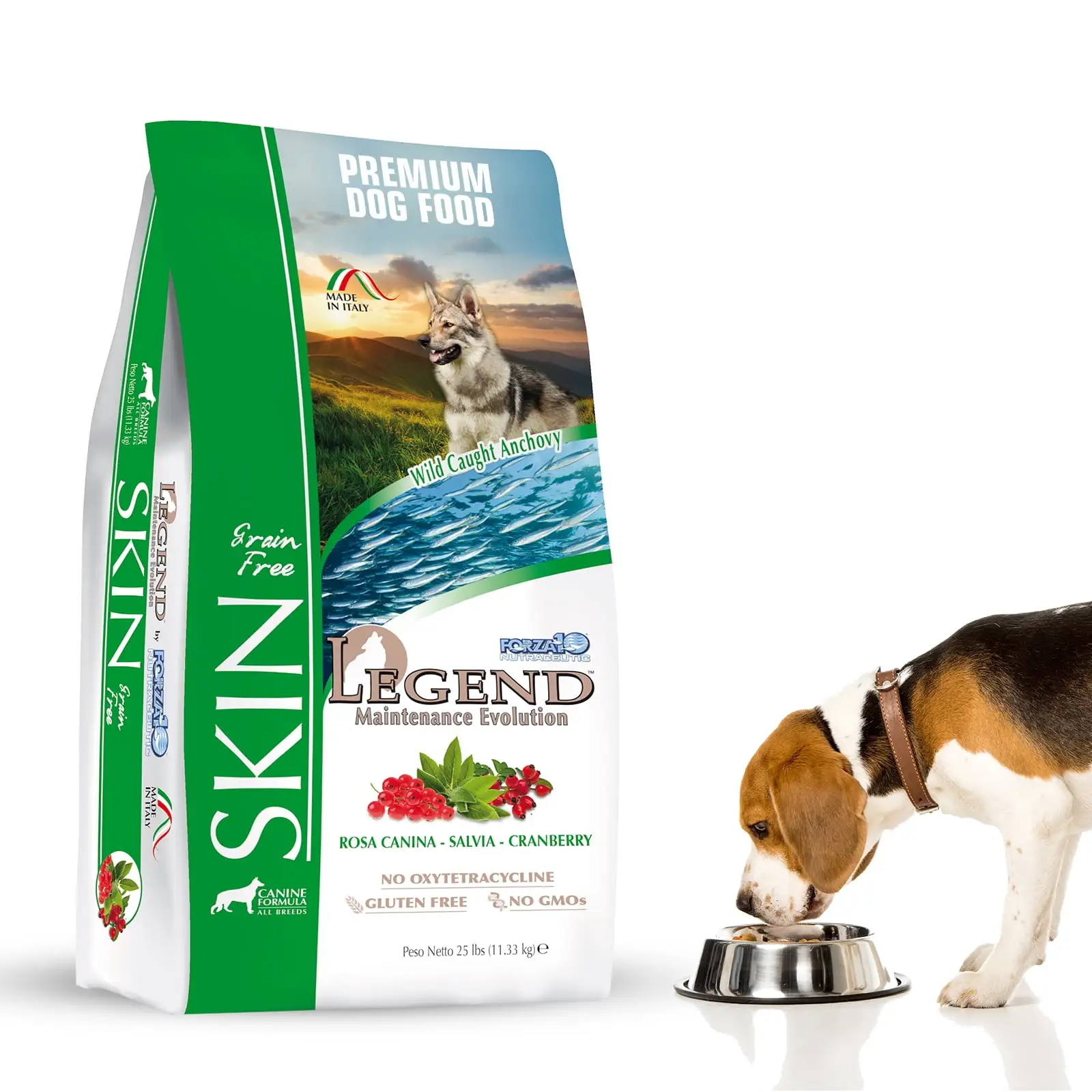 Forza10 Legend Skin Grain-Free Dry Dog Food