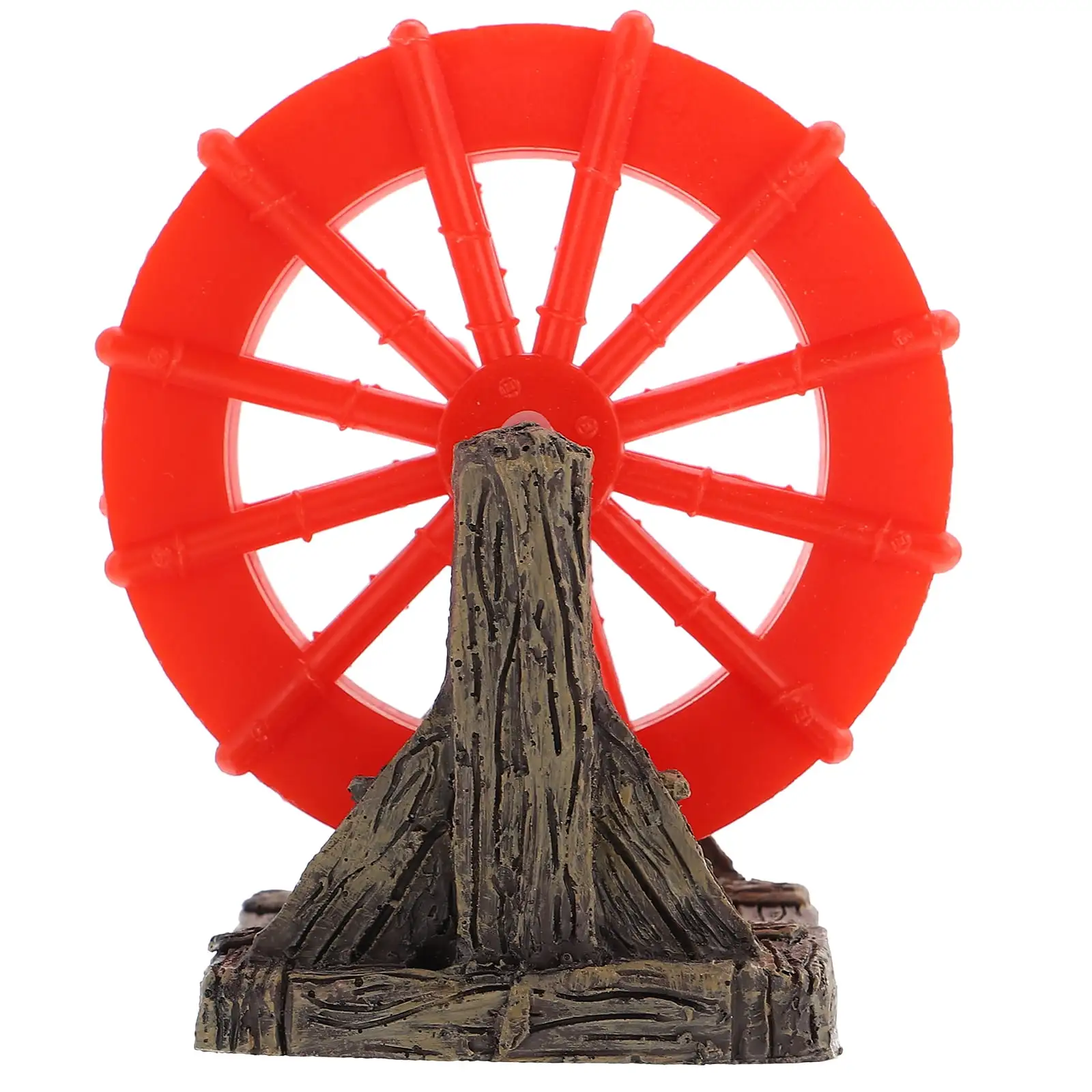 Frcolor Aquarium Windmill Fish Tank Decor Decoration Ornament Decorations Air Ornaments Hideout Water Yard Bubbler House Wheel