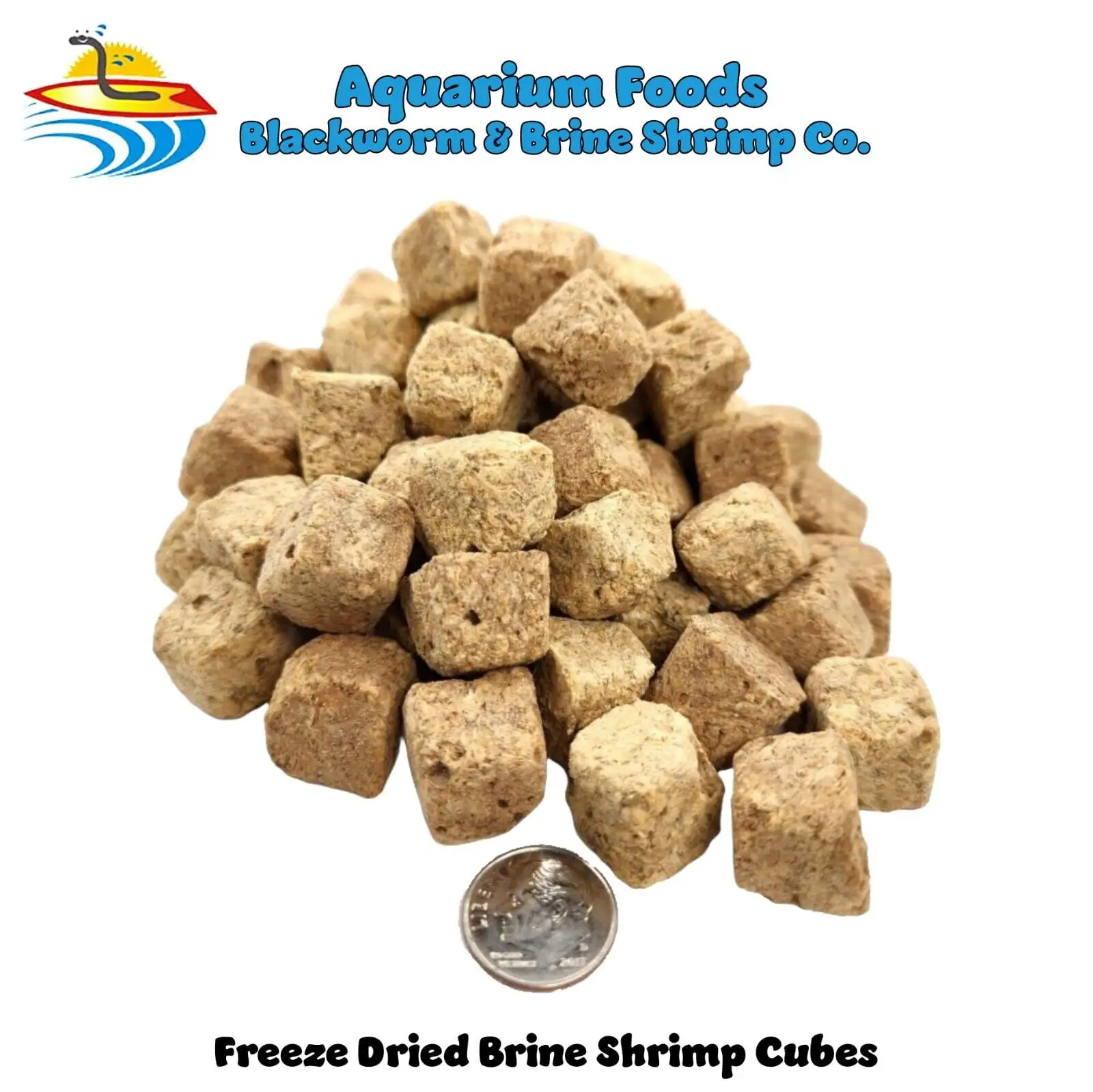 Freeze Dried Brine Shrimp Cubes - Discus. Cichlids. Tropical Fish & Carnivorous Plants...8oz