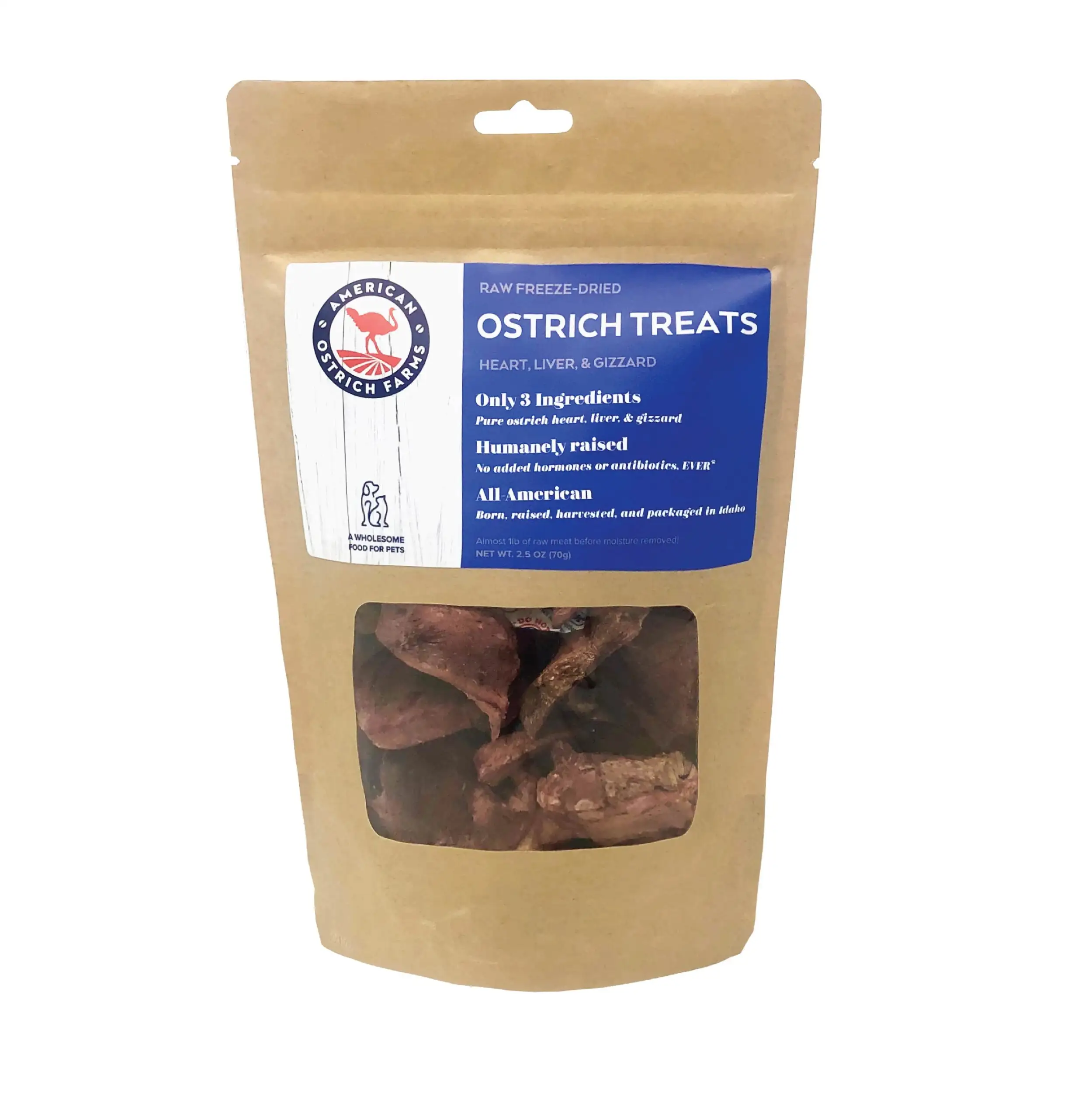 Freeze-Dried Ostrich Treats