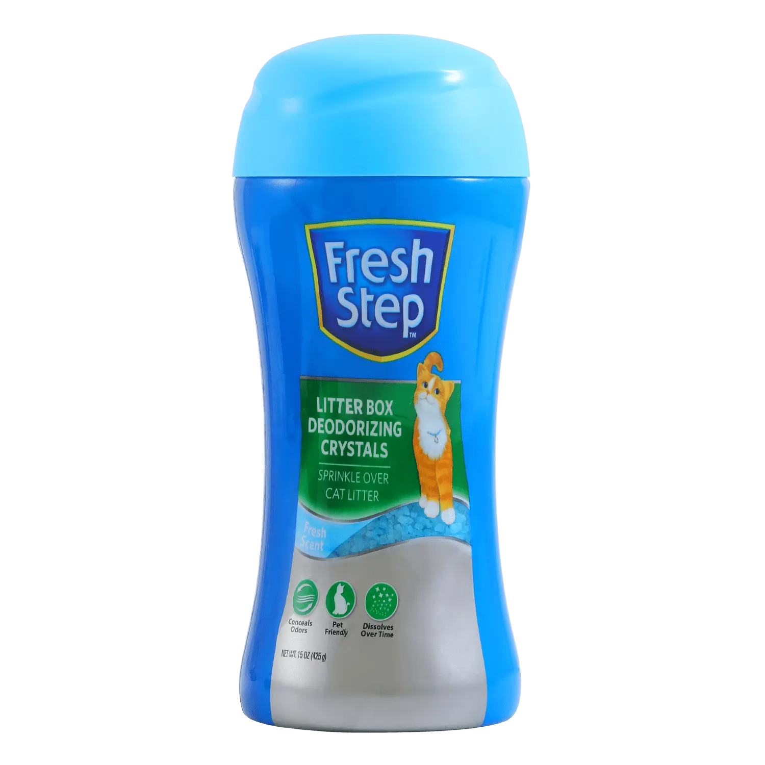 Fresh Step. Fresh Scent Cat Litter Box Scent Crystals. 15 oz | Cat Litter Box Deodorizer