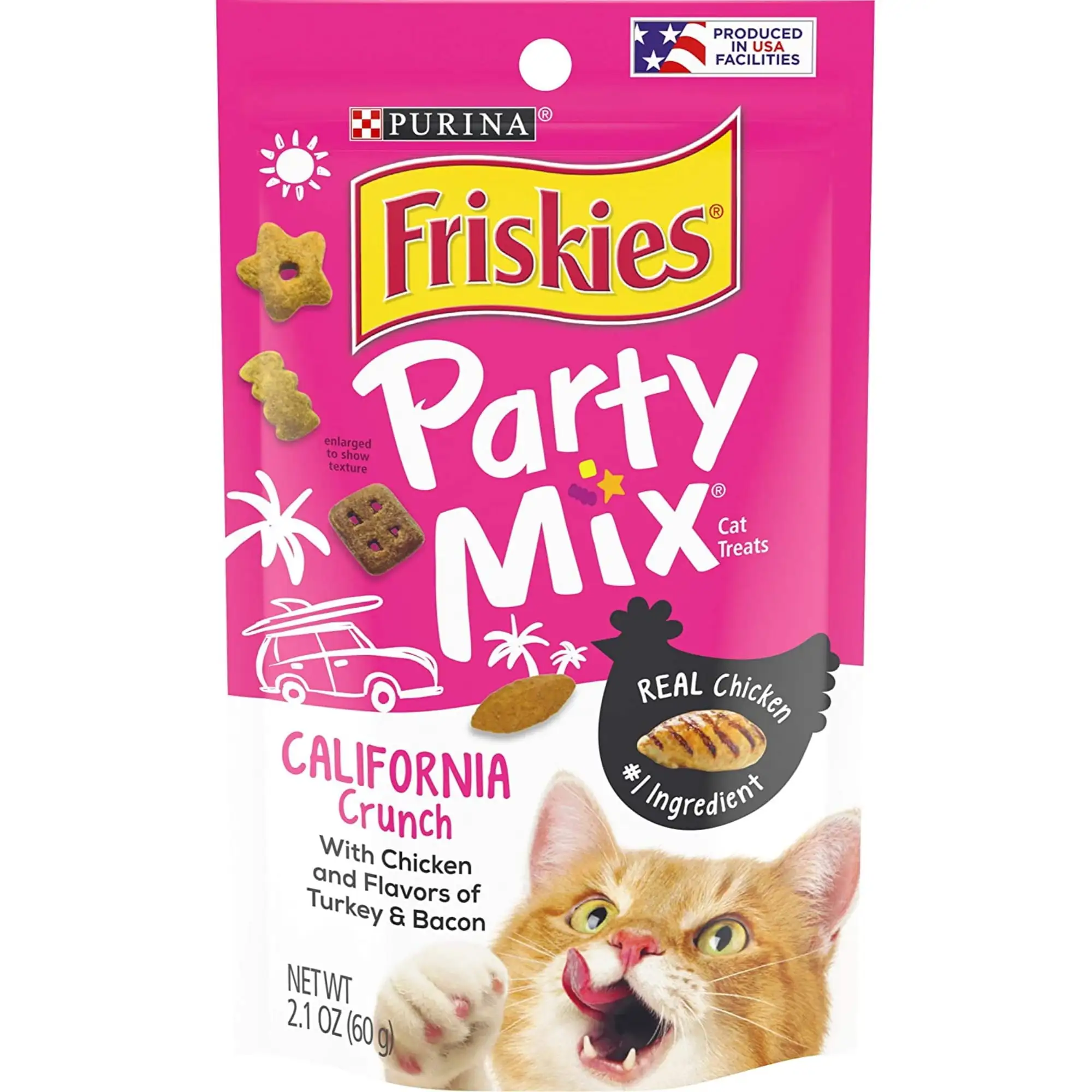 Friskies Party Mix Crunch Treats California Crunch