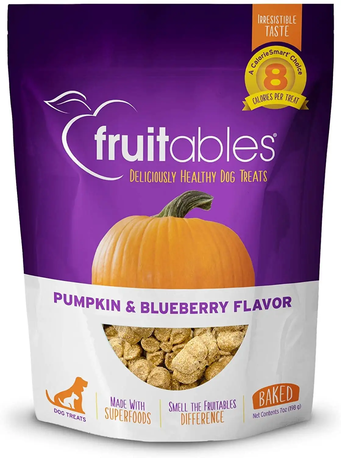 Fruitables All Natural Baked Crunchy Pumpkin Blueberry Baked 7oz