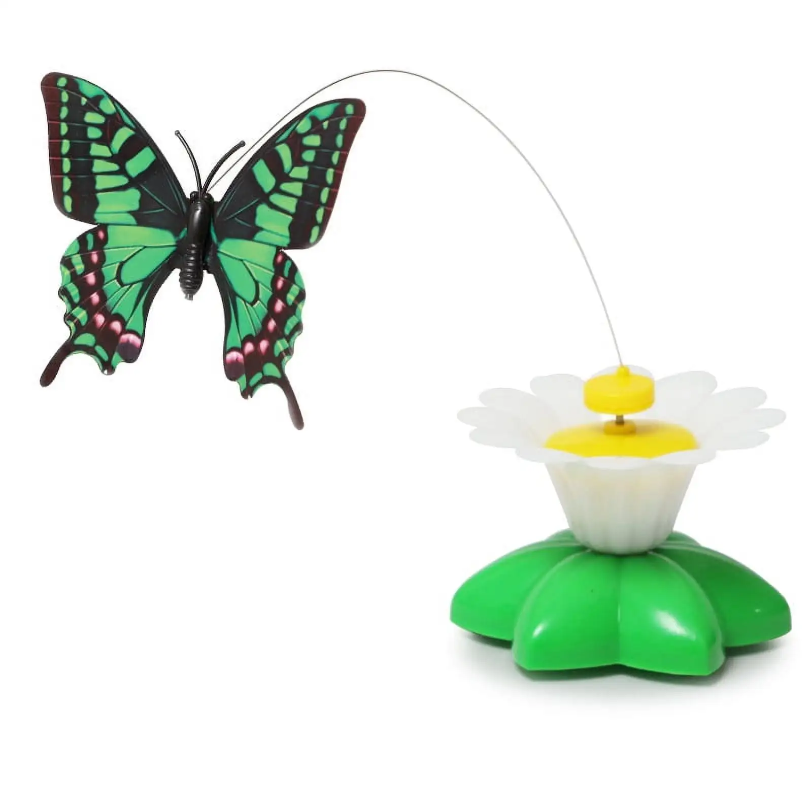 Frusde Bird Toy for Pet Cats. Funny Rotating Electric Flying Bird Interactive Toy-C