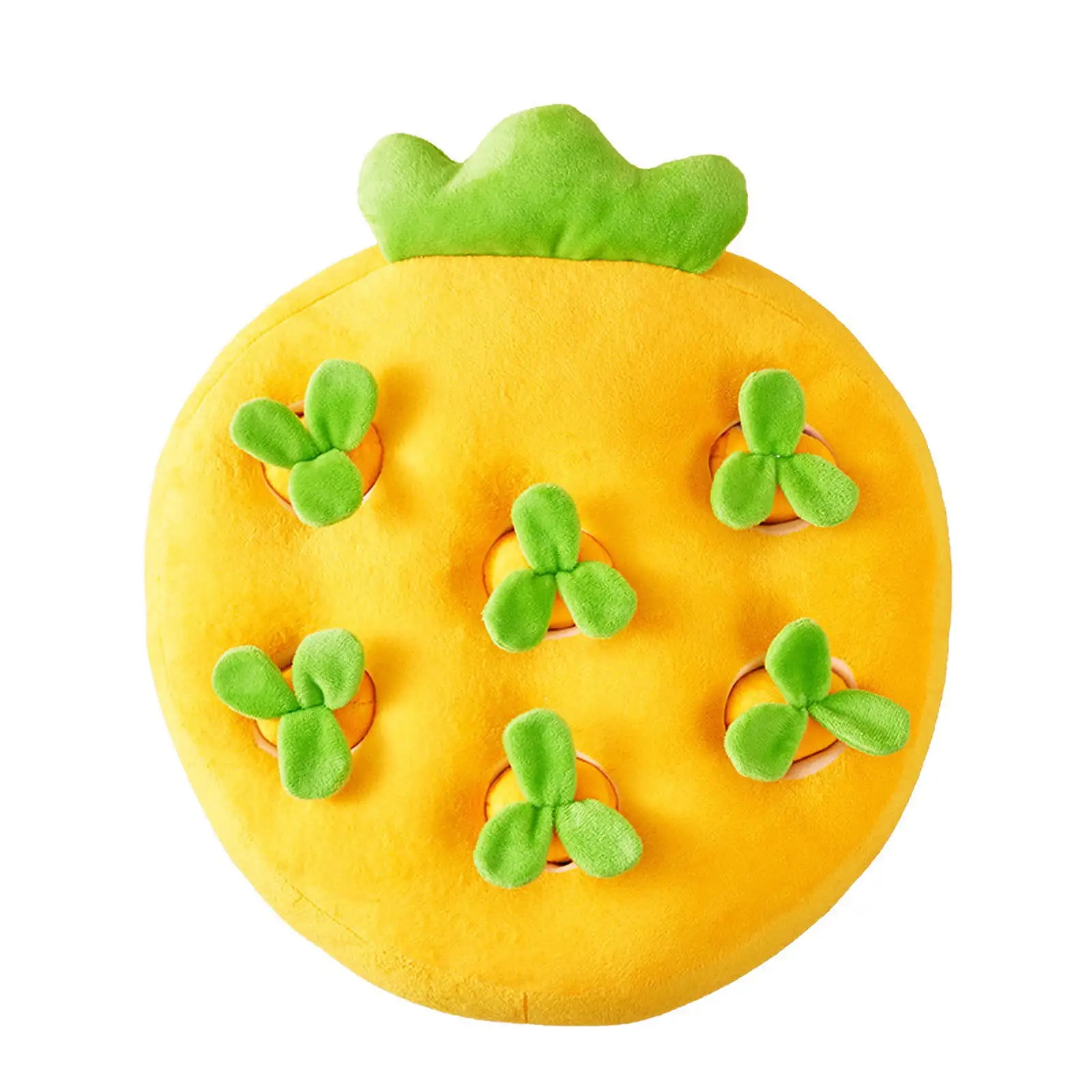 Gallickan Dog Carrot Plush Toy. Pull Radish Dog Chew Toy. Pet Interaction Pull The Carrot Stuffed Toy. Interactive Snuffle Mat Plush Vegetable Field. Vegetable Chew Toy