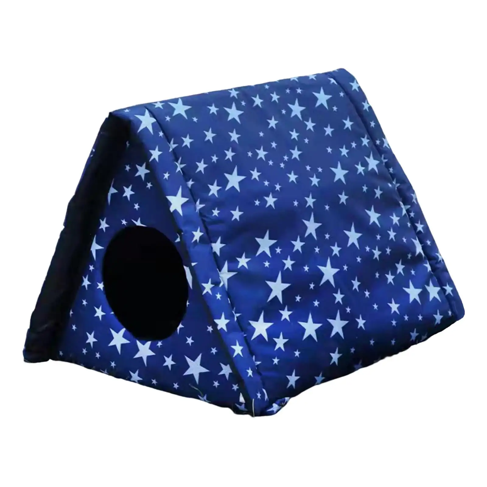 Gazechimp Stray Cat Shelter Waterproof .Outdoor Cat House .Warm Feral Dog Cat Tent for Winter Weatherproof Small Pet Bed