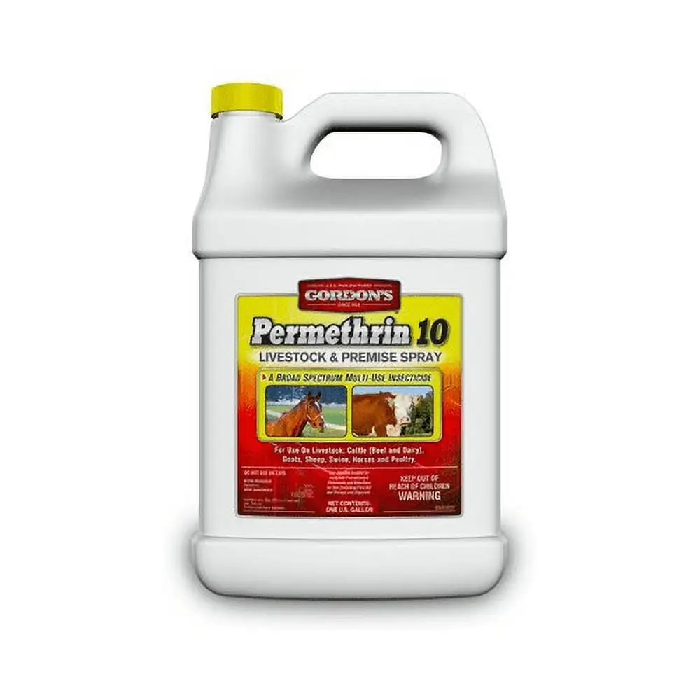 Gordon's 9291072 Permethrin 10 Livestock and Premise Insecticide Spray - 1 gal.