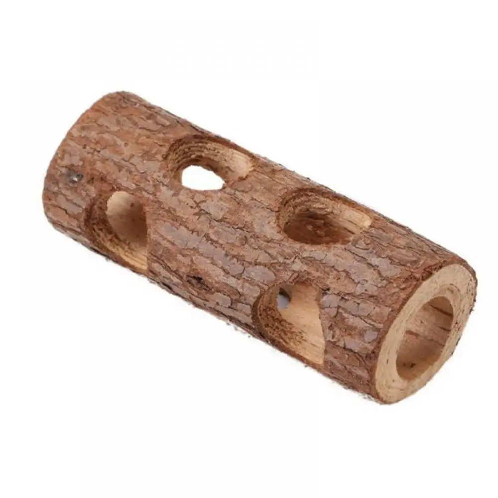 Guinea Pig Chew Toys Natural Wood Hamster Toys For Rabbit Climbing Observatory.Tunnel Tube.Scratching Pads