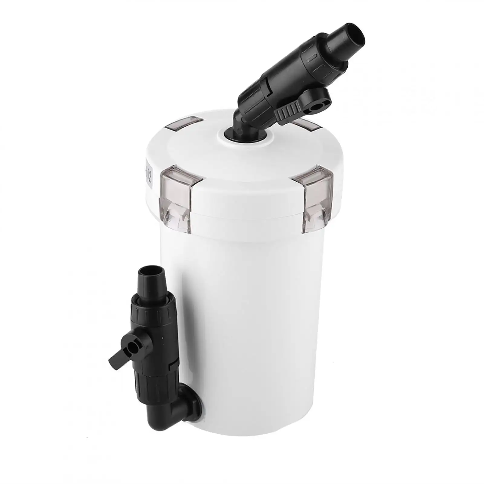 HERCHR External Canister Filter. Aquarium Fish Tank External Canister Filter with Pump Table Mute Filters Bucket. Fish Tank Filter Pump