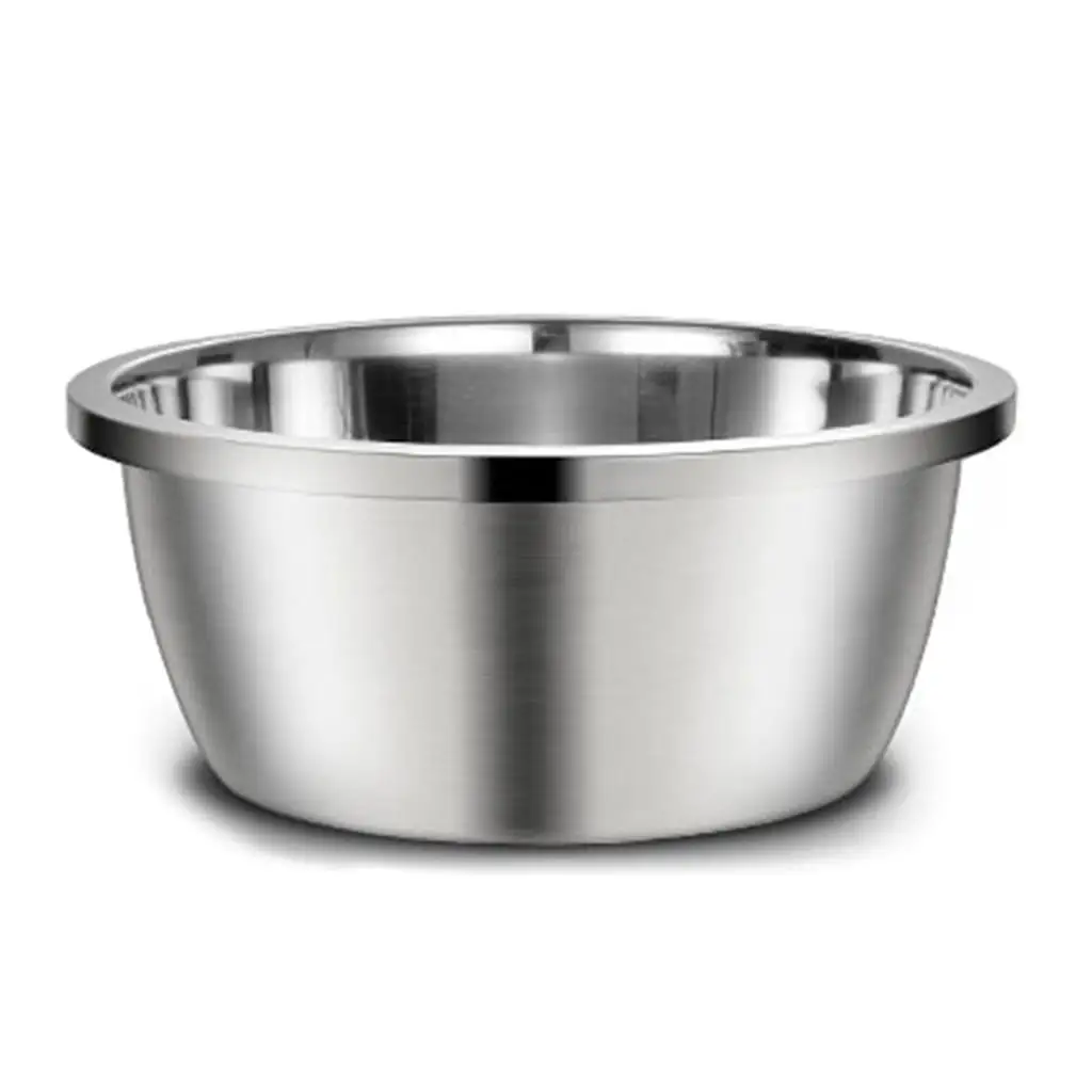 HOTYA Stainless Steel Large Dog Bowl High Capacity Stable Metal Food Water Bowls