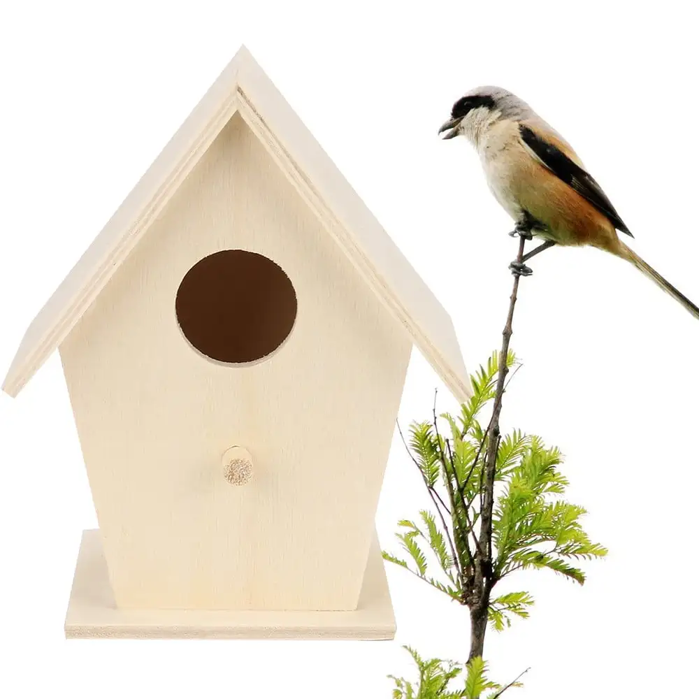 HTHJSCO Nest Dox Nest House Bird House Bird House Bird Box Bird Box Wooden Box