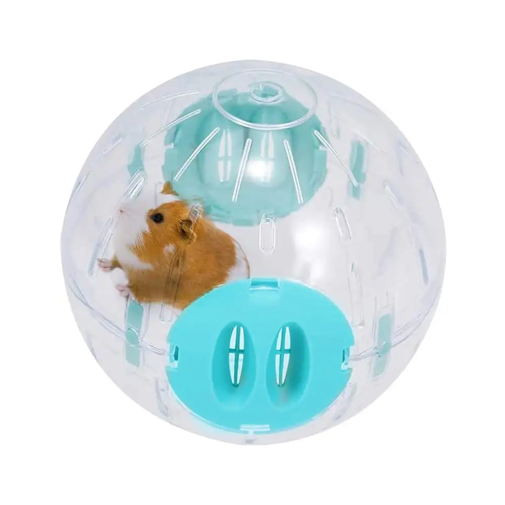 Hamster Ball. 14.5cm Transparent Hamster Wheel Running Ball for Hamsters & Mice Plastic Toys Eliminate boredom and increase activity