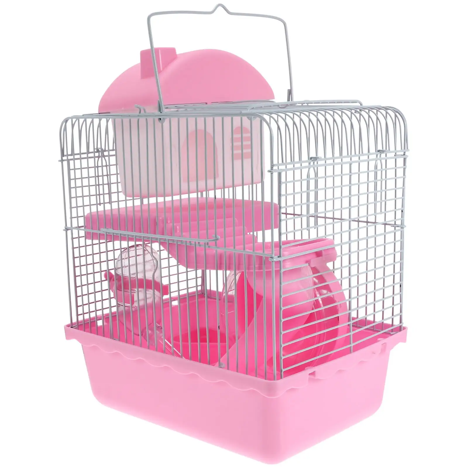 Hamster Cage Small Castle Luxury Hamster Cage Double Layer Hamster Nest Pet Cage