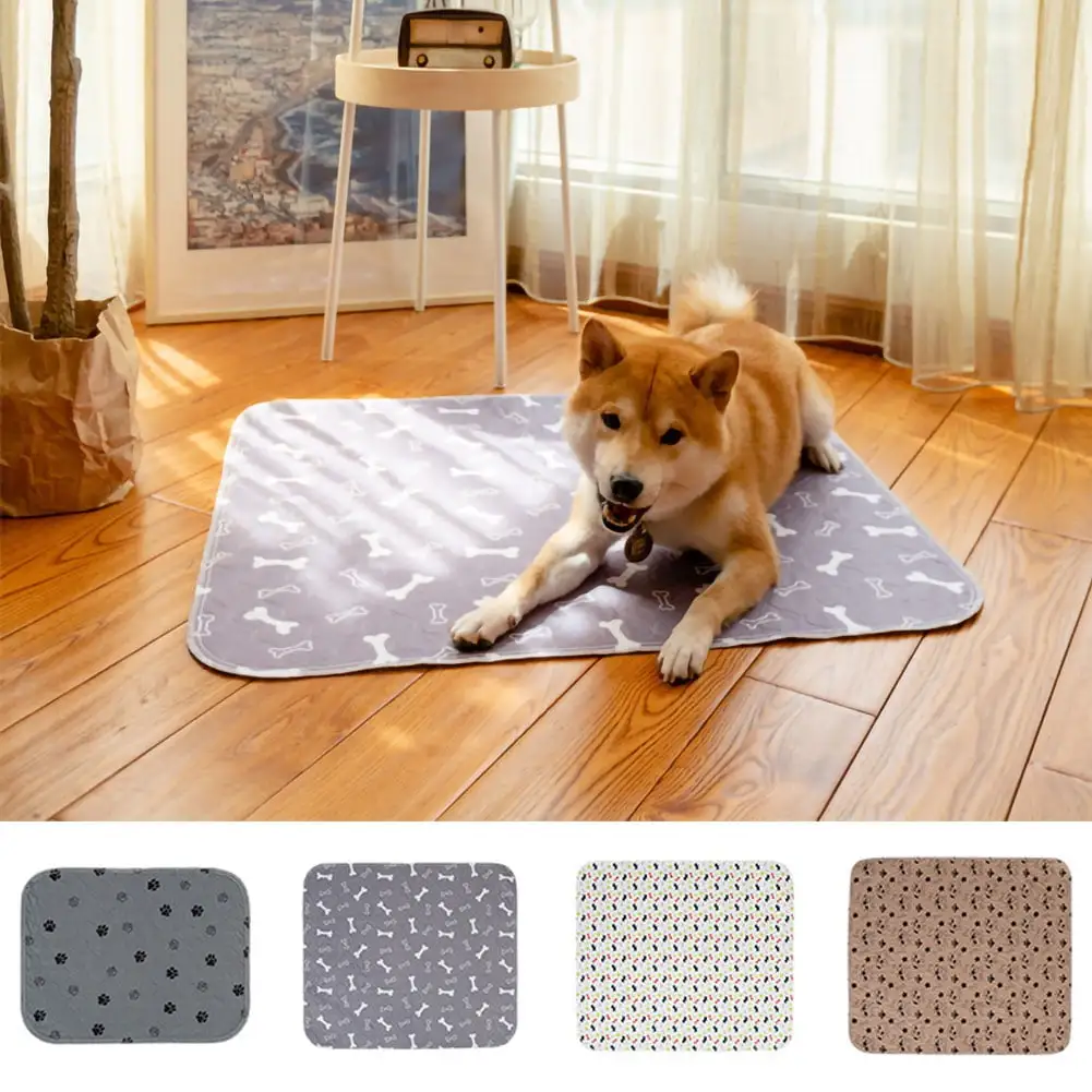 Happy Date Washable Dog Pee Pads .Non Slip Dog Mats with Great Urine Absorption.Reusable Puppy Pee Pads for Whelping.Potty.Training.Playpen Crate