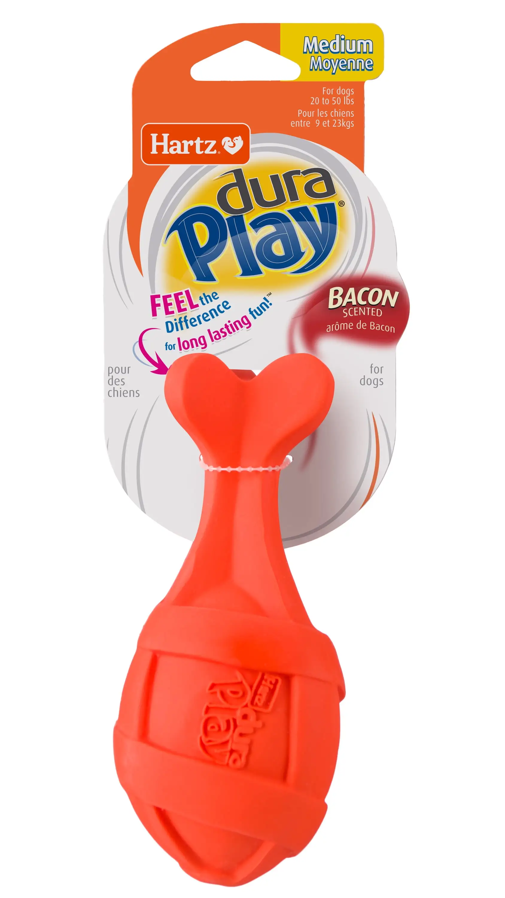 Hartz Dura Play Rocket Dog Toy. Medium. Color May Vary