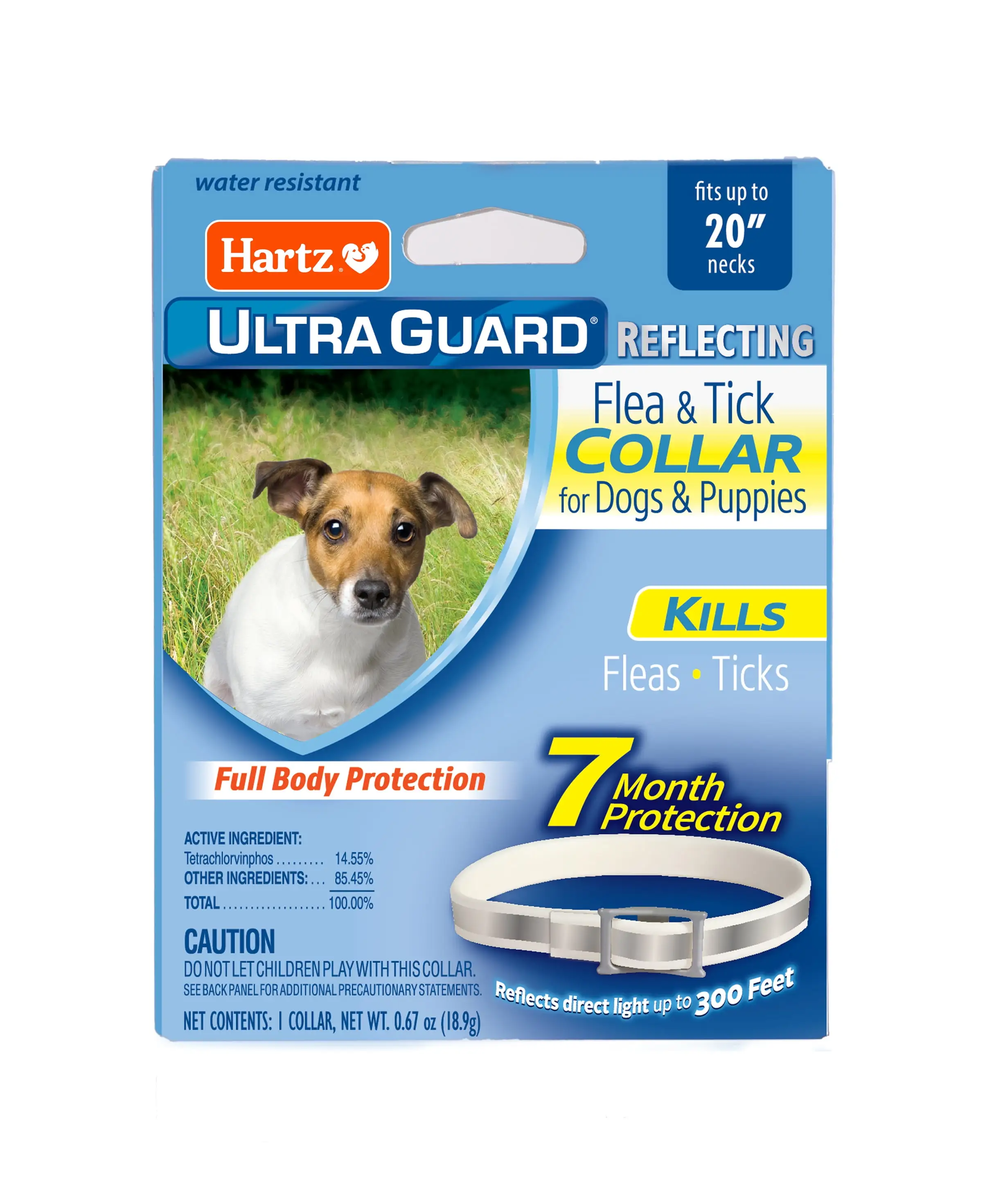 Hartz UltraGuard Flea & Tick Reflective Collar for Dogs