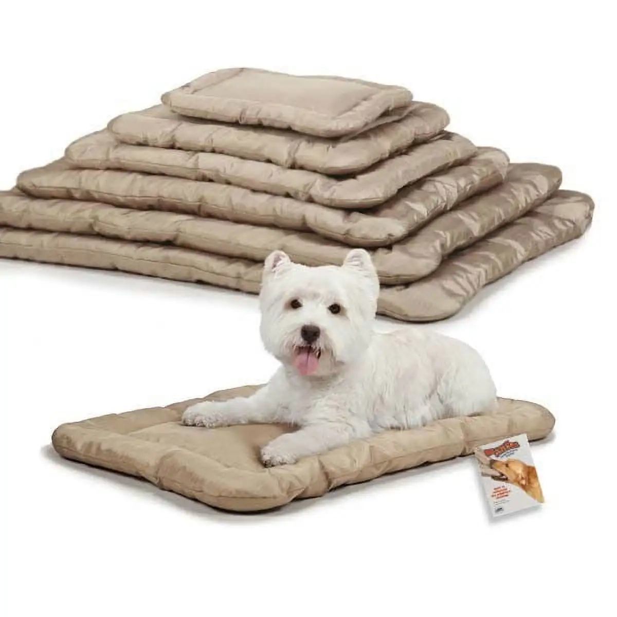 Heavy Duty Chew Resistant Crate Mats for Dogs Reinforced Megaruffs Dog Beds (xLarge - 47?L x 29?W)