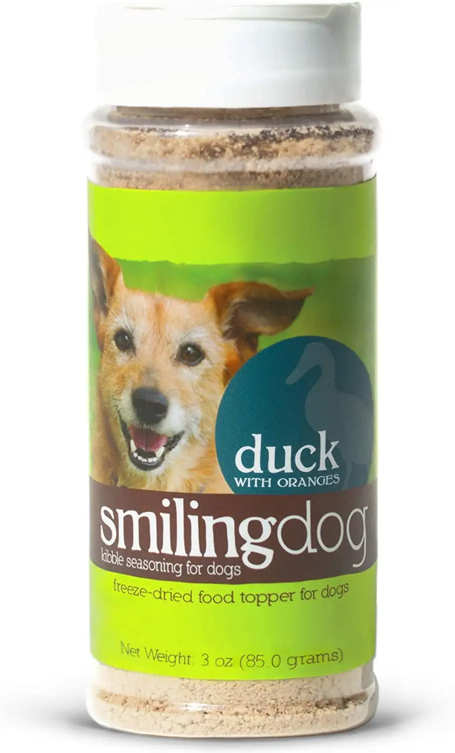 Herbsmith Kibble Seasoning ?C Freeze Dried Duck ?C Dog Food Topper for Picky Eaters ?C Grocery-Grade Fruits + Veggies ?C Gluten + Grain Free ?C A