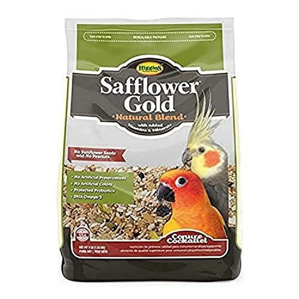 Higgins 466120 3 Lb Safflower Gold Natural Food Mix. One Size