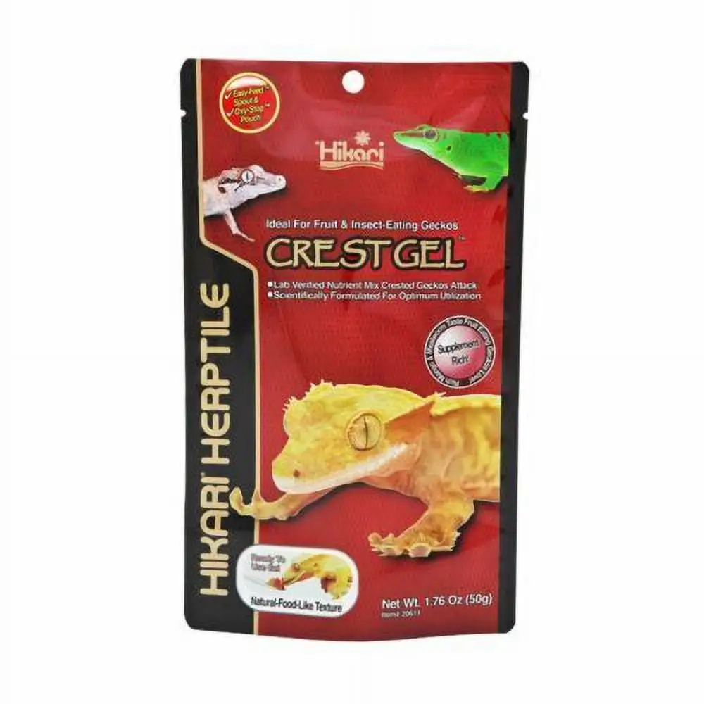 Hikari Herptile Crest Gel. Dragon Gel. Leopa Gel Reptile Food