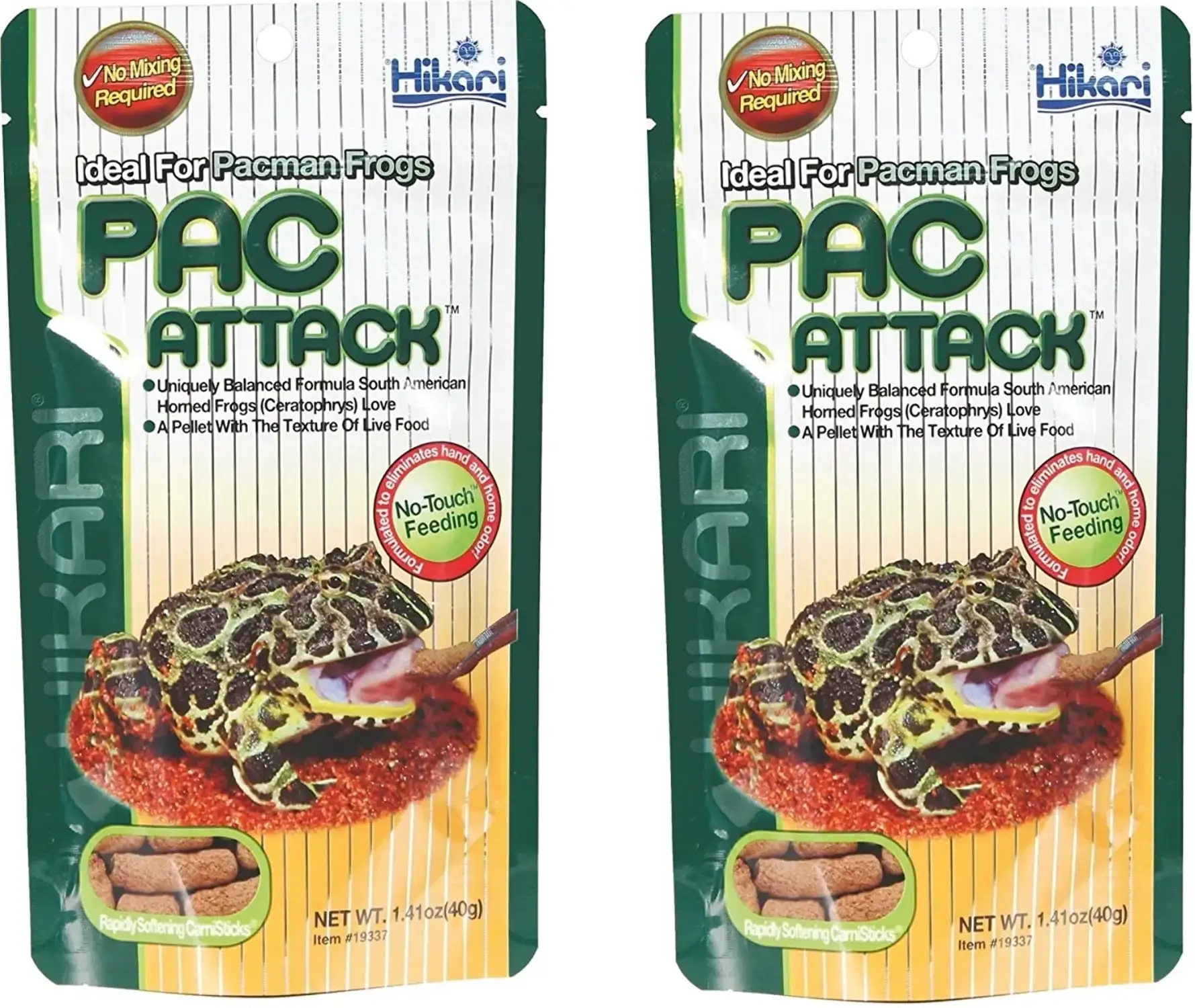 Hikari Pac Attack Food For Pacman Frogs. 1.41oz