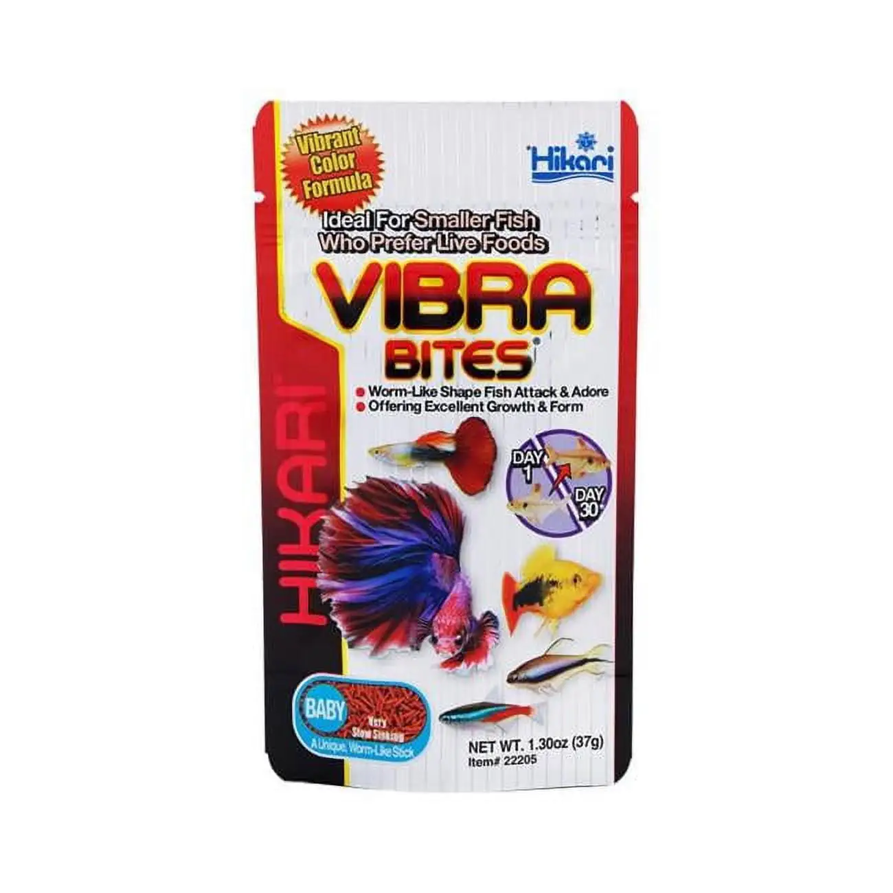 Hikari USA Vibra Bites Betta Fish Food Baby