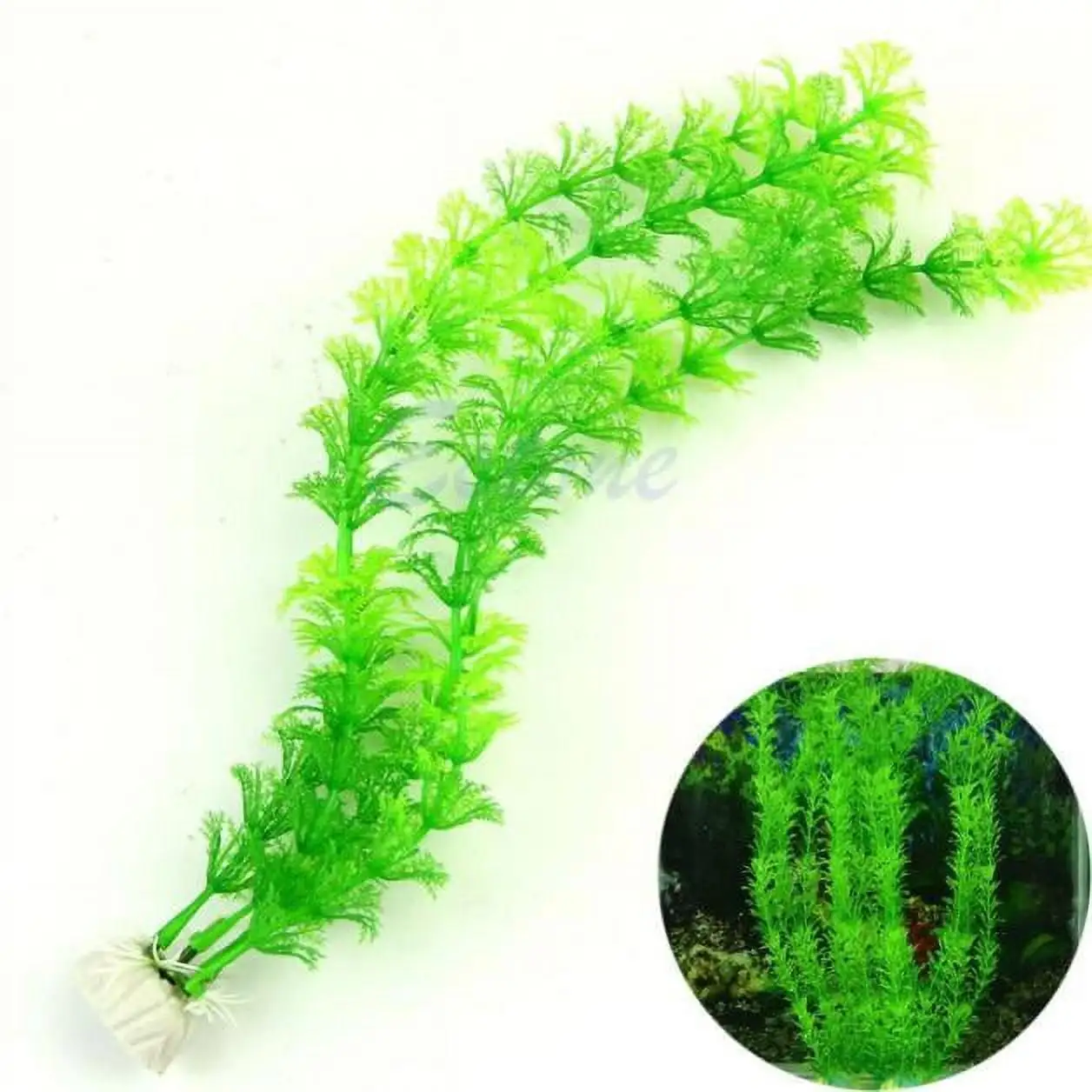 Hilingoto Clearance Tank Grass Decoration Artificial 1 Fish Water Plastic Aquarium Accessories Aquarium Accessories Green