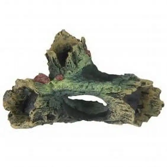 Hollow Tree Trunk for Aquarium Decoration. Resin Fish Tank Ornament. Betta Fish/Small/Tinny Fish Hideouts Wood House