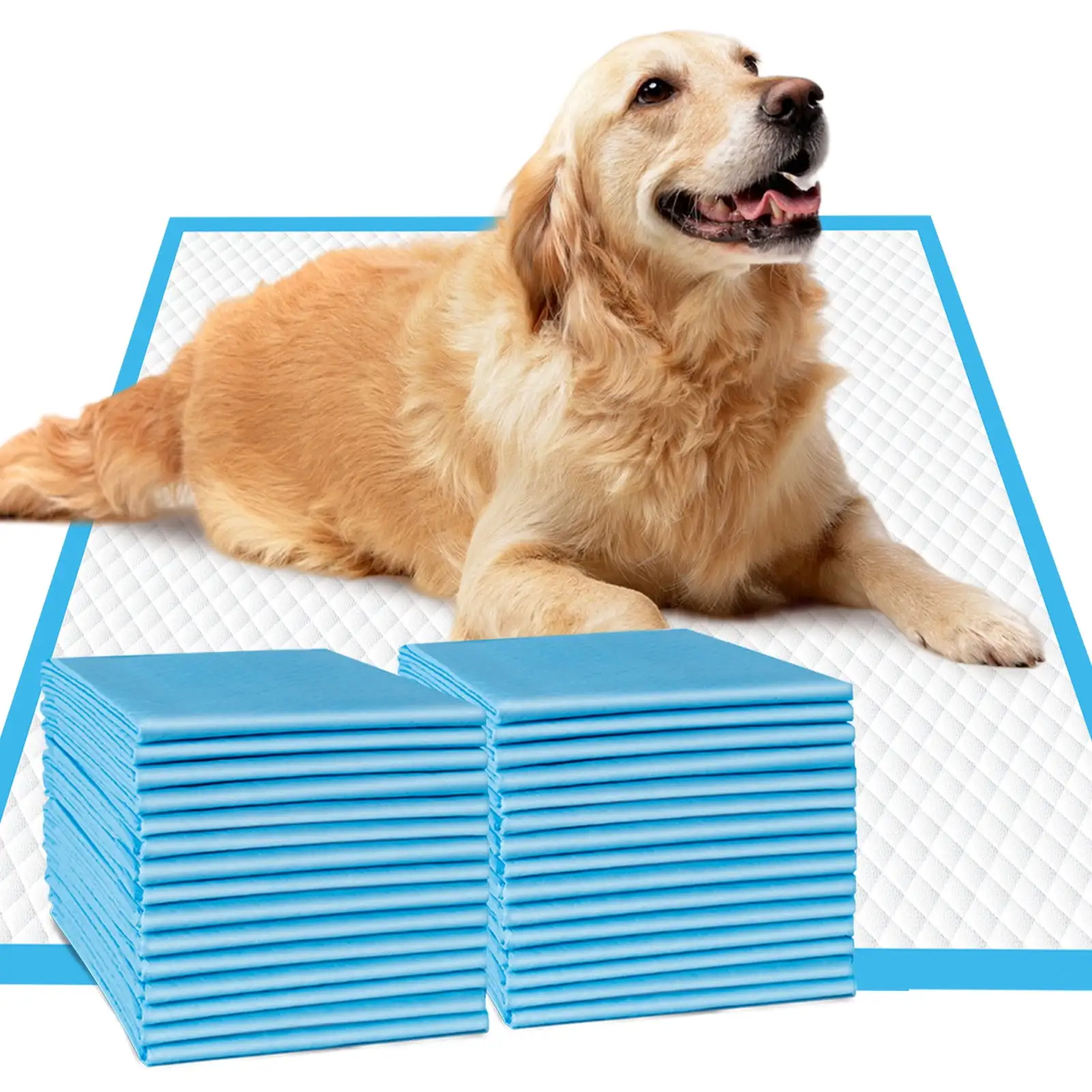 IMMCUTE XL Dog Pee Pads.28''x34''.30ct.Extra Large Puppy Training Pads.Super Absorbent & Leak-Proof Disposable Doggy Pads.6 Layers Protection for Doggies