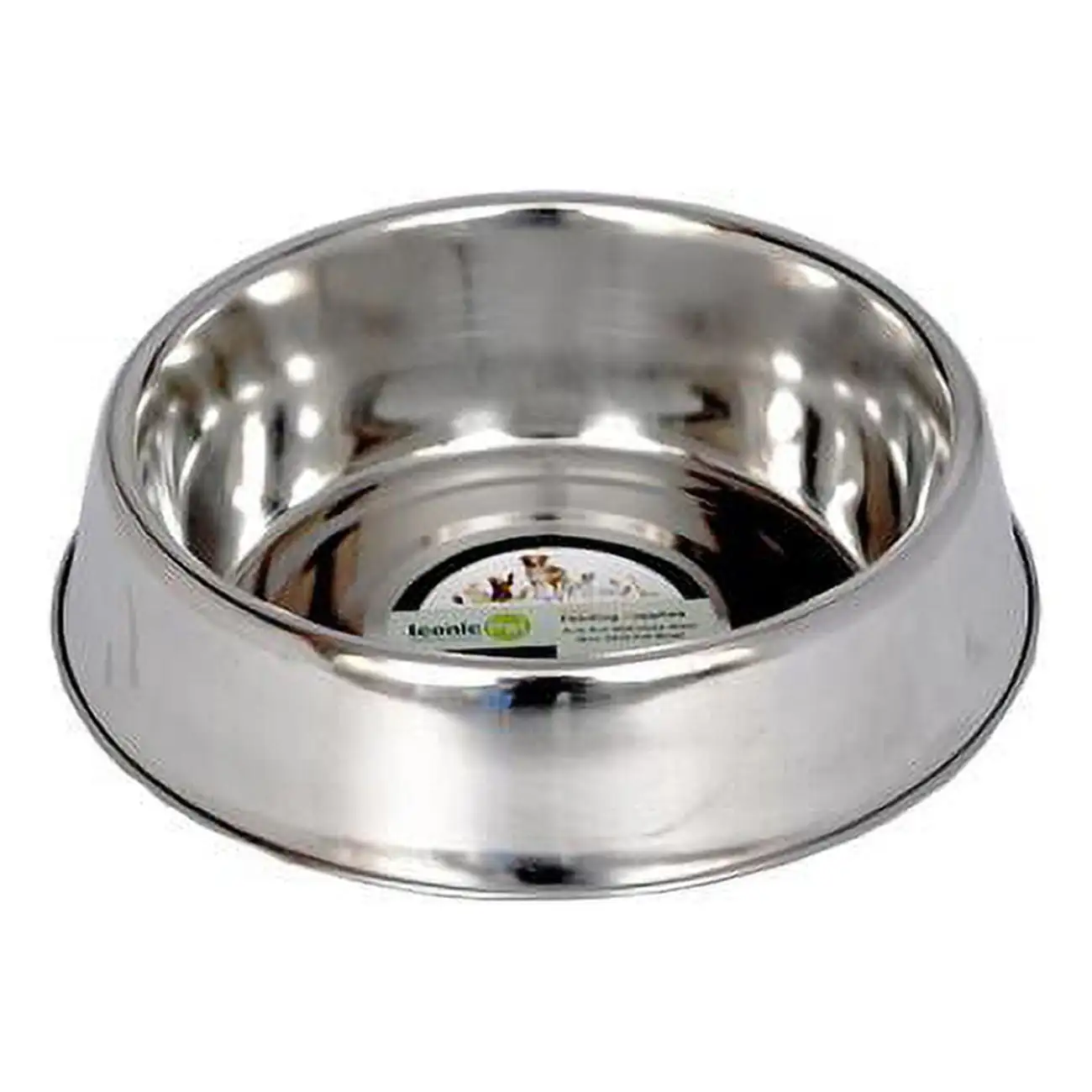 Iconic Pet Anti Ant Stainless Steel Non Skid Pet Bowl For Dog or Cat. 24 Oz. 3 Cup