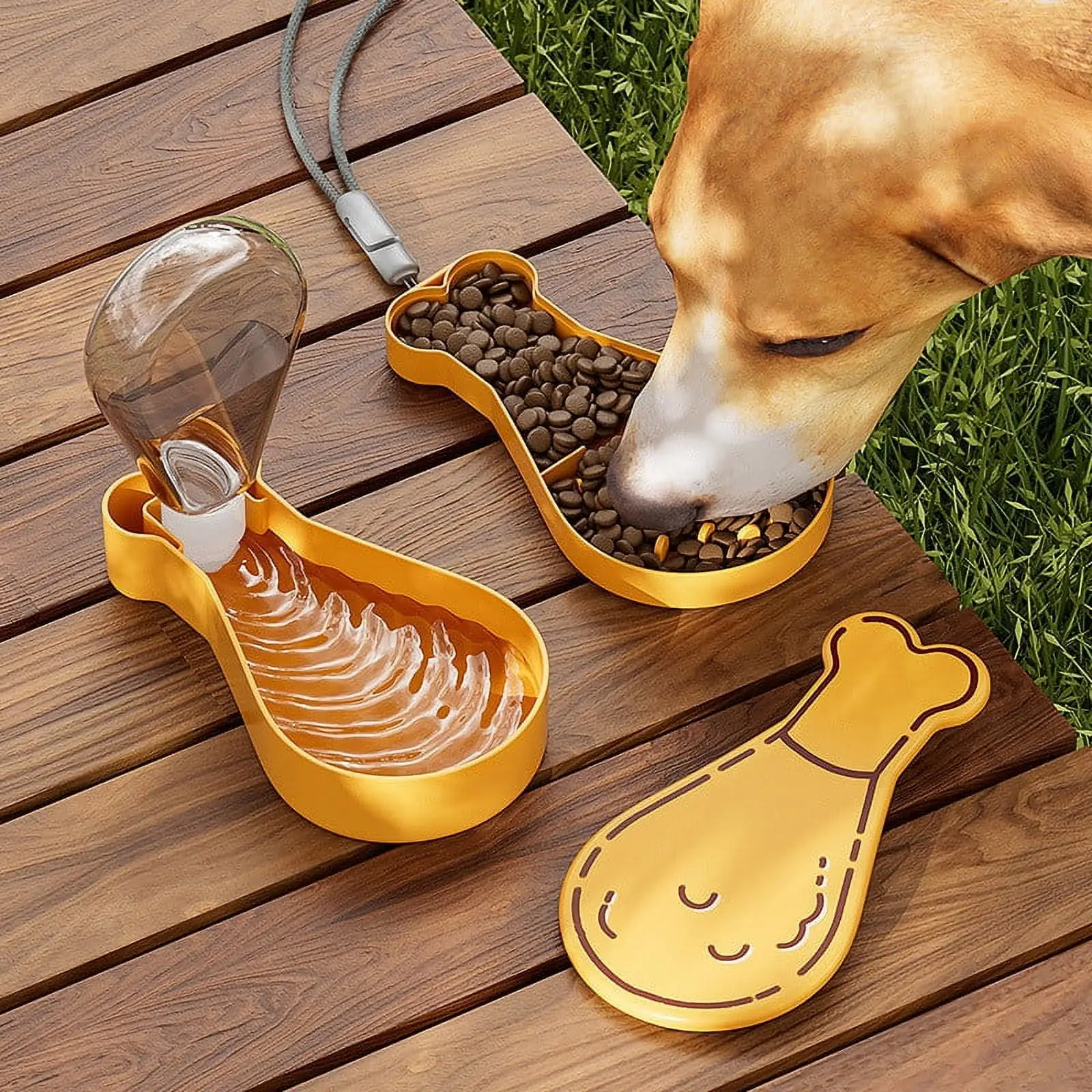 Isvgxsz 2024 New Clearance Mothers Day Gifts Chicken Leg Pet Tumbler-Outdoor Water Feeder Portable Water Bottle for Dogs Going Out Outdoor Water Feeder