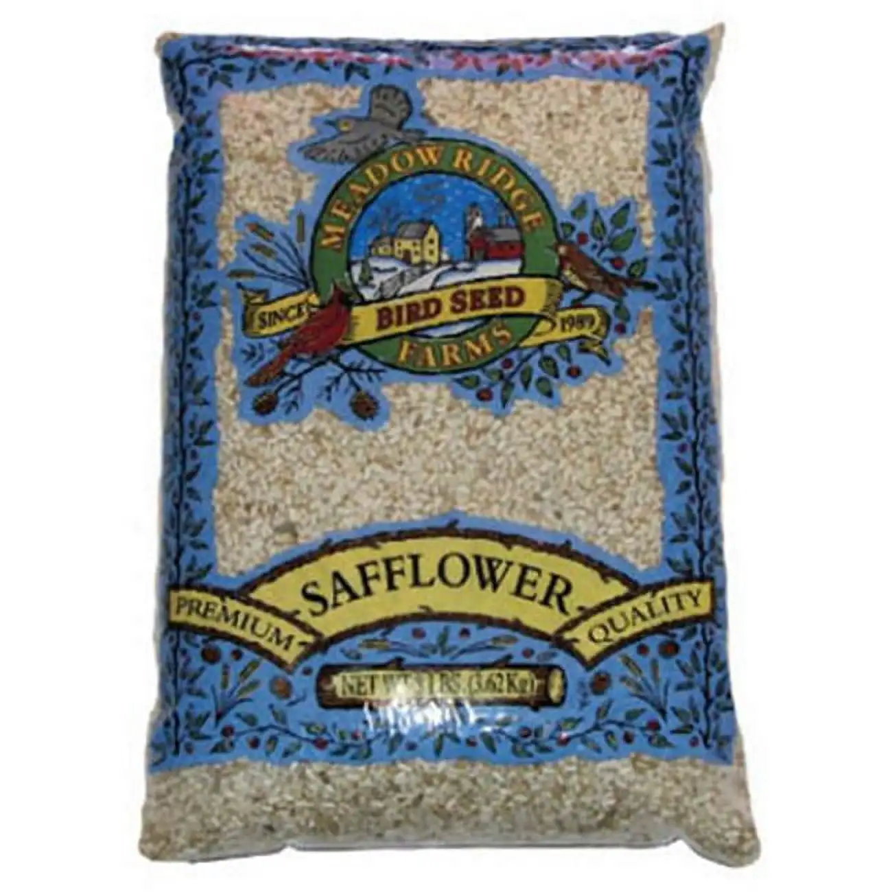 JRK Seed & Turf Supply B201508 8 lbs. Safflower Bird Food Mix