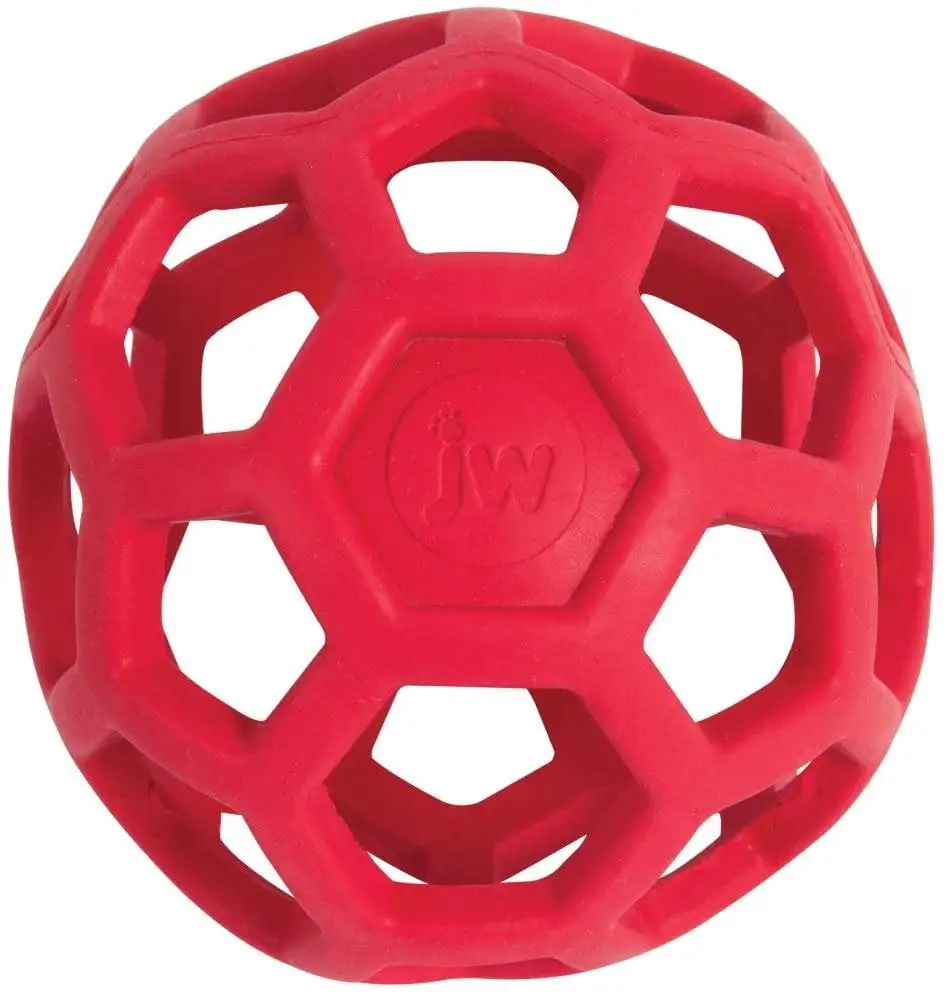 JW Pet Hol-ee Roller Rubber Dog Toy - Assorted. Medium (5 Diameter - 1 Toy)