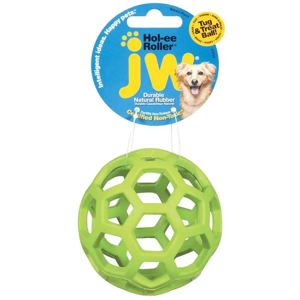 JW Pet Hol-ee Roller Rubber Dog Toy - Assorted. Small (3.5 Diameter - 1 Toy))