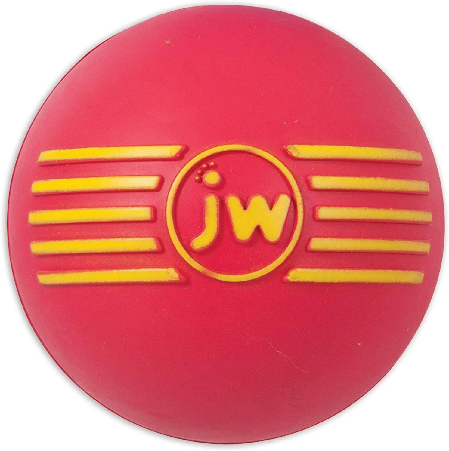 JW PET ISqueak Squeaker Dog Puppy Fetch Chew Toy MEDIUM BALL